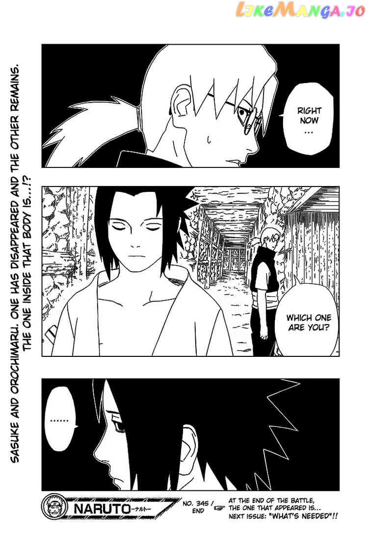 Naruto - Manga Chapter 345 - page 17