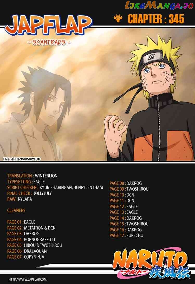 Naruto - Manga Chapter 345 - page 18