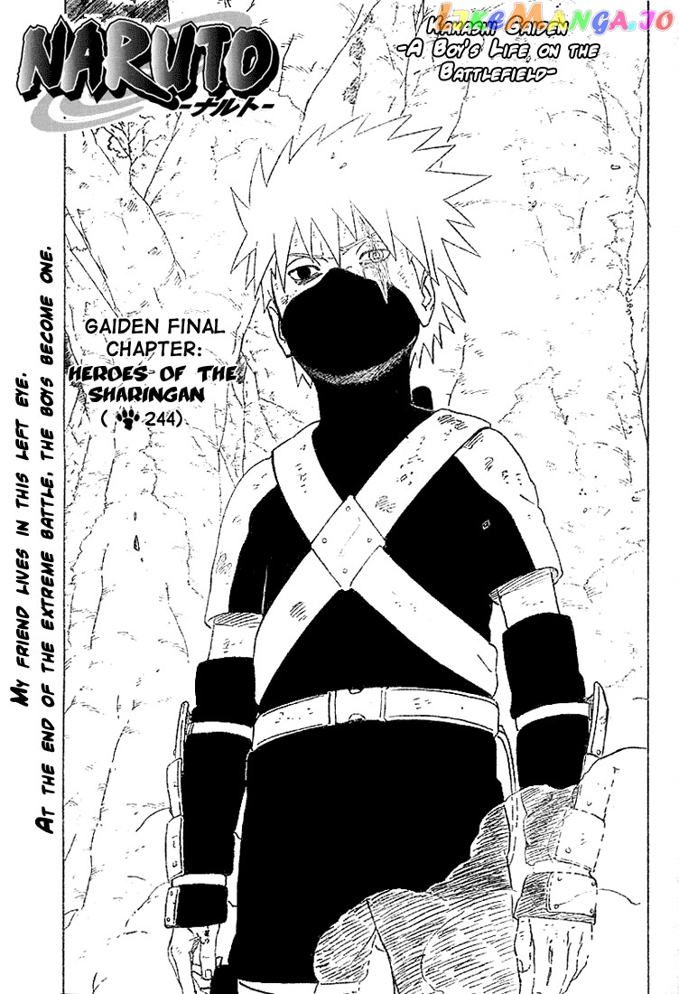 Naruto - Manga Chapter 244 - page 1