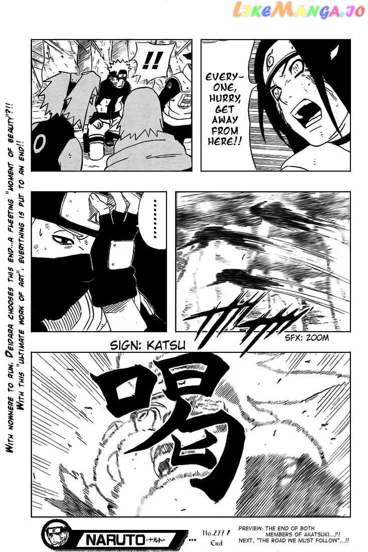 Naruto - Manga Chapter 277 - page 19