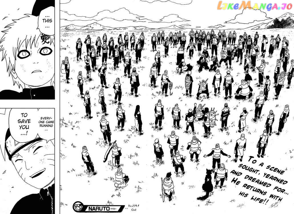 Naruto - Manga Chapter 279 - page 18