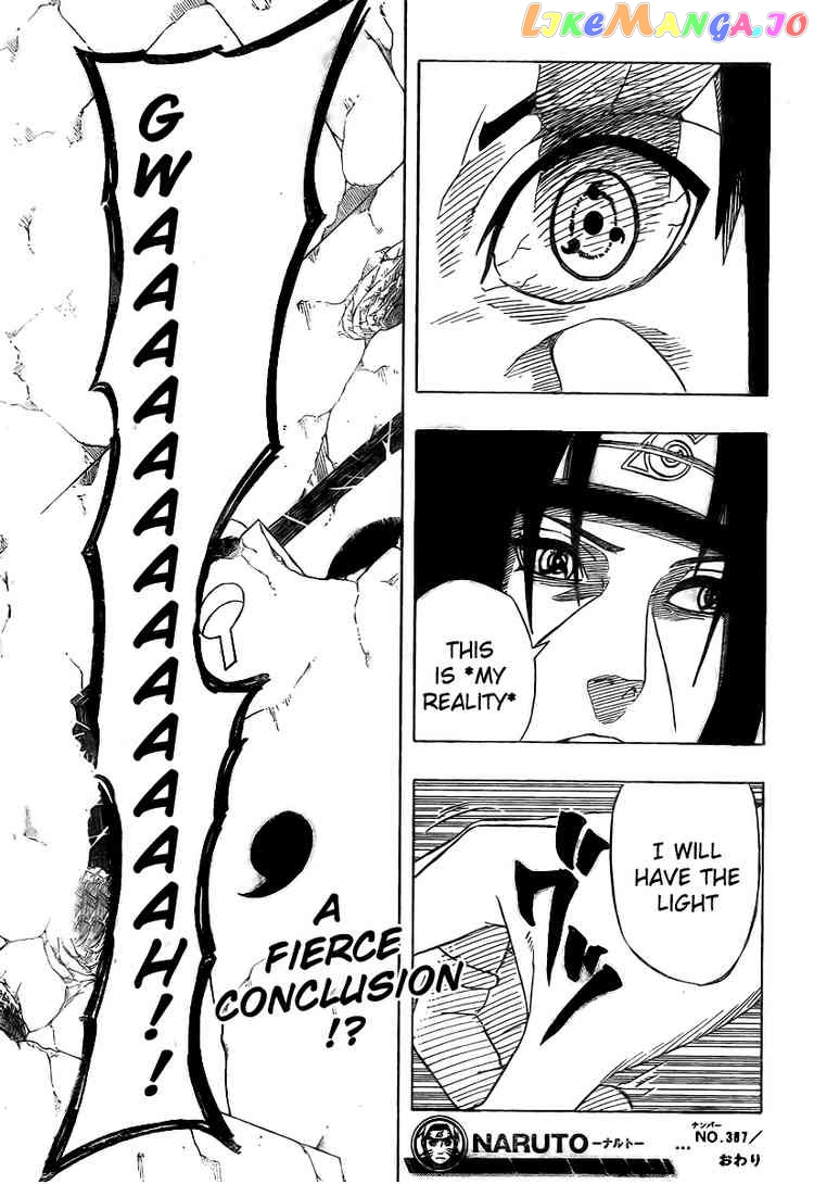 Naruto - Manga Chapter 387 - page 16