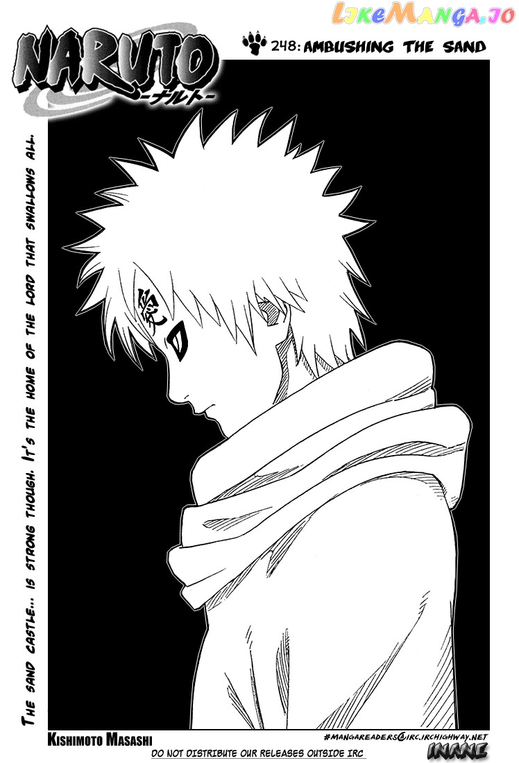 Naruto - Manga Chapter 248 - page 1