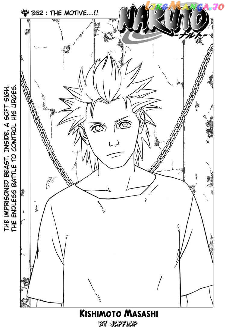 Naruto - Manga Chapter 352 - page 1