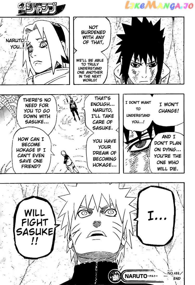 Naruto - Manga Chapter 486 - page 16