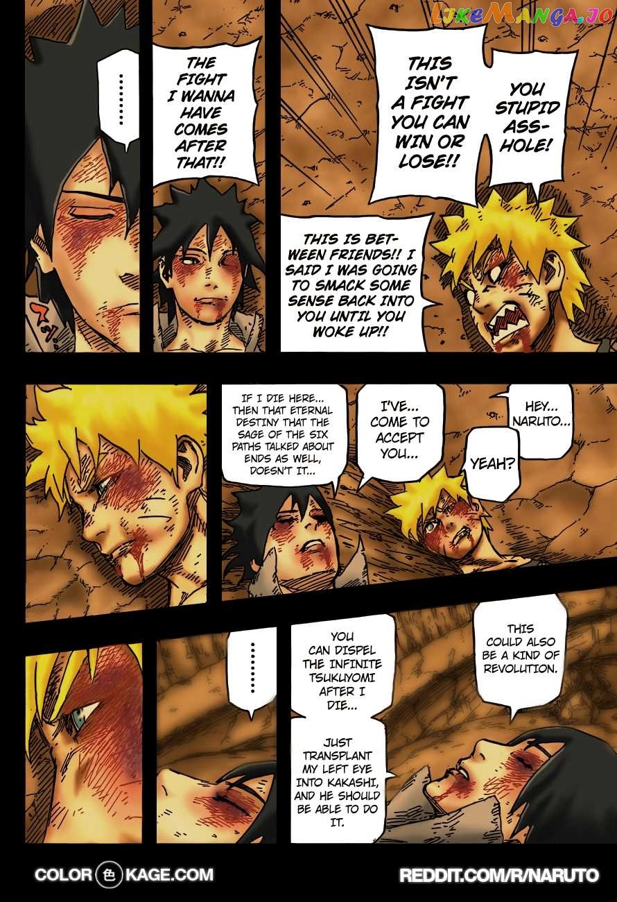 Naruto - Manga Chapter 698.5 - page 18