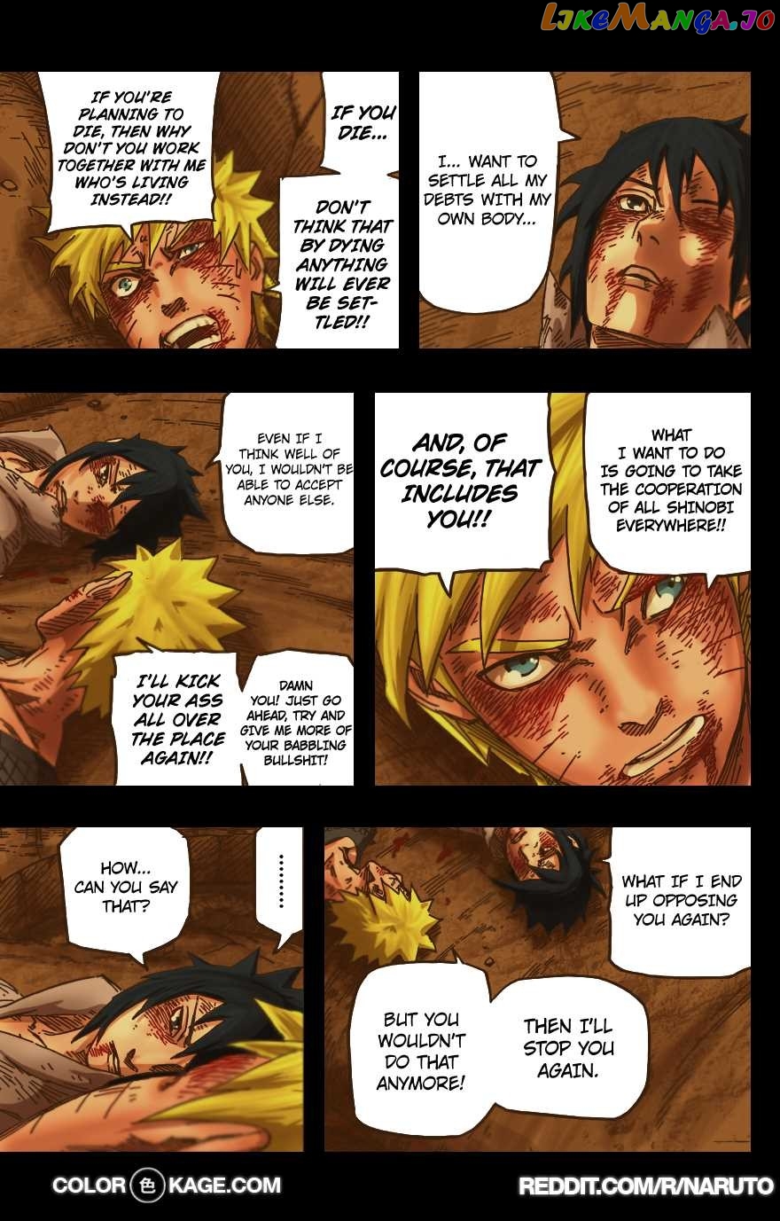 Naruto - Manga Chapter 698.5 - page 19