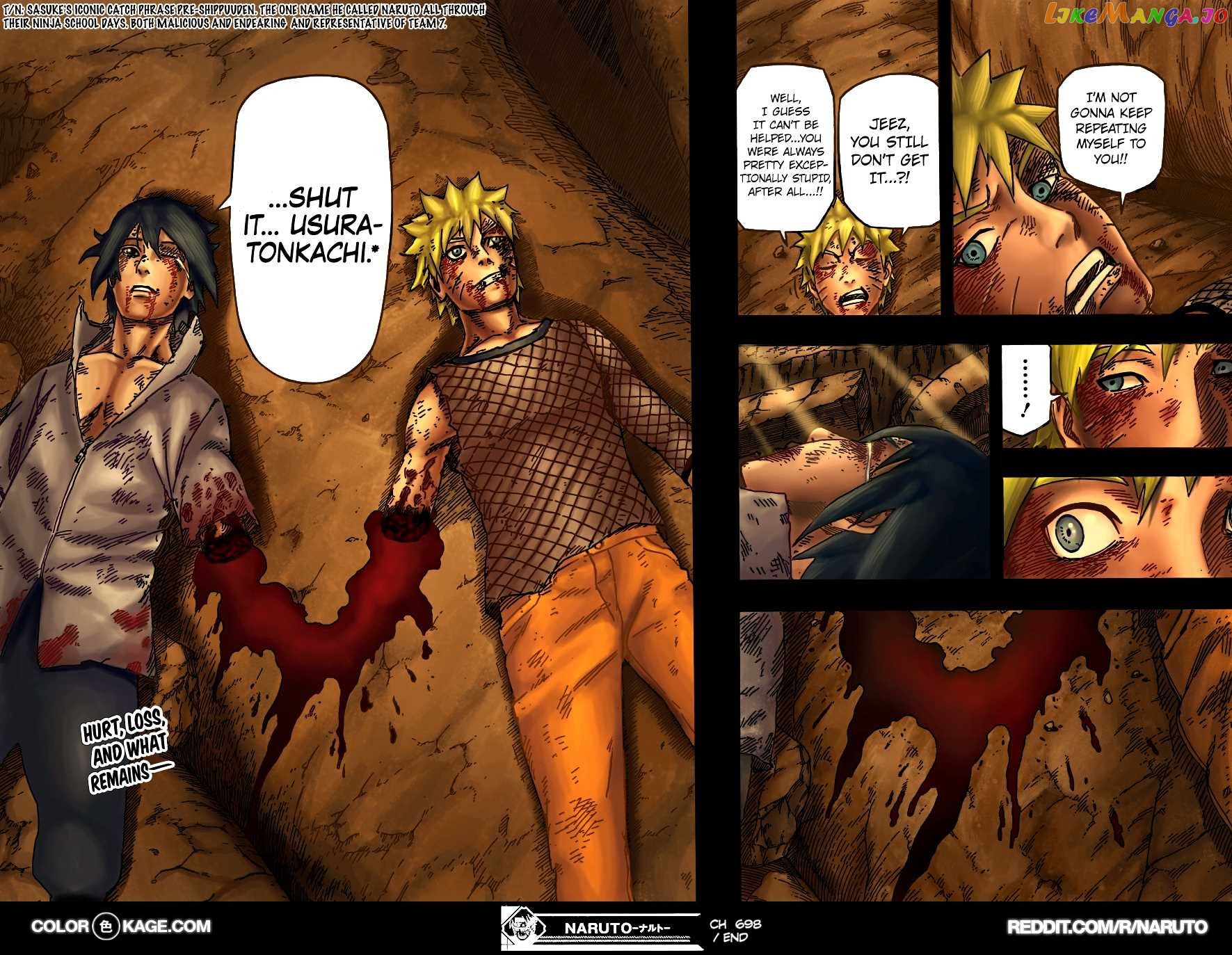 Naruto - Manga Chapter 698.5 - page 20