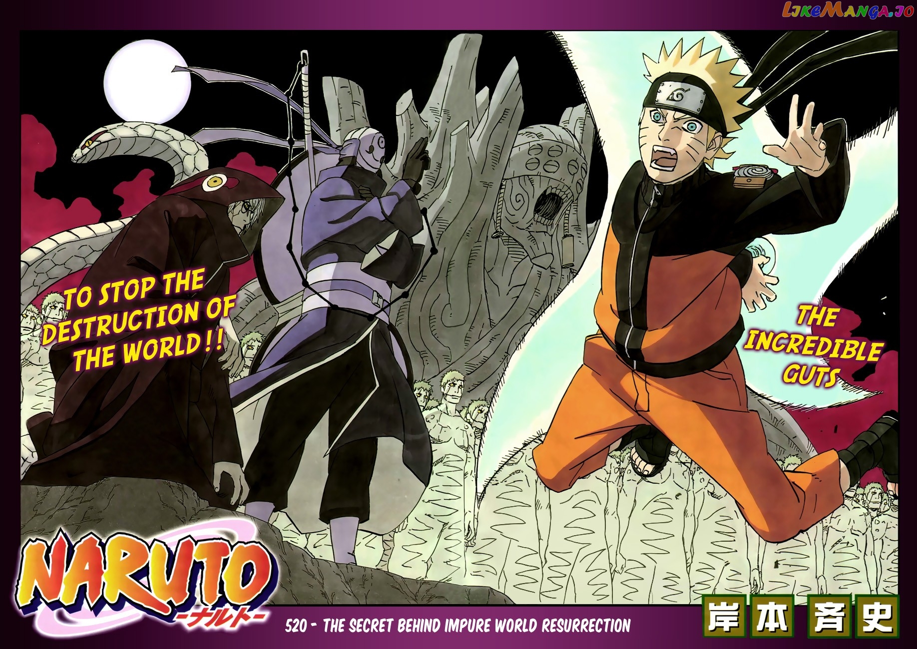 Naruto - Manga Chapter 520 - page 2