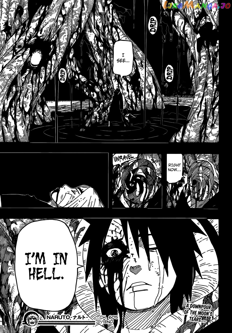 Naruto - Manga Chapter 605 - page 21