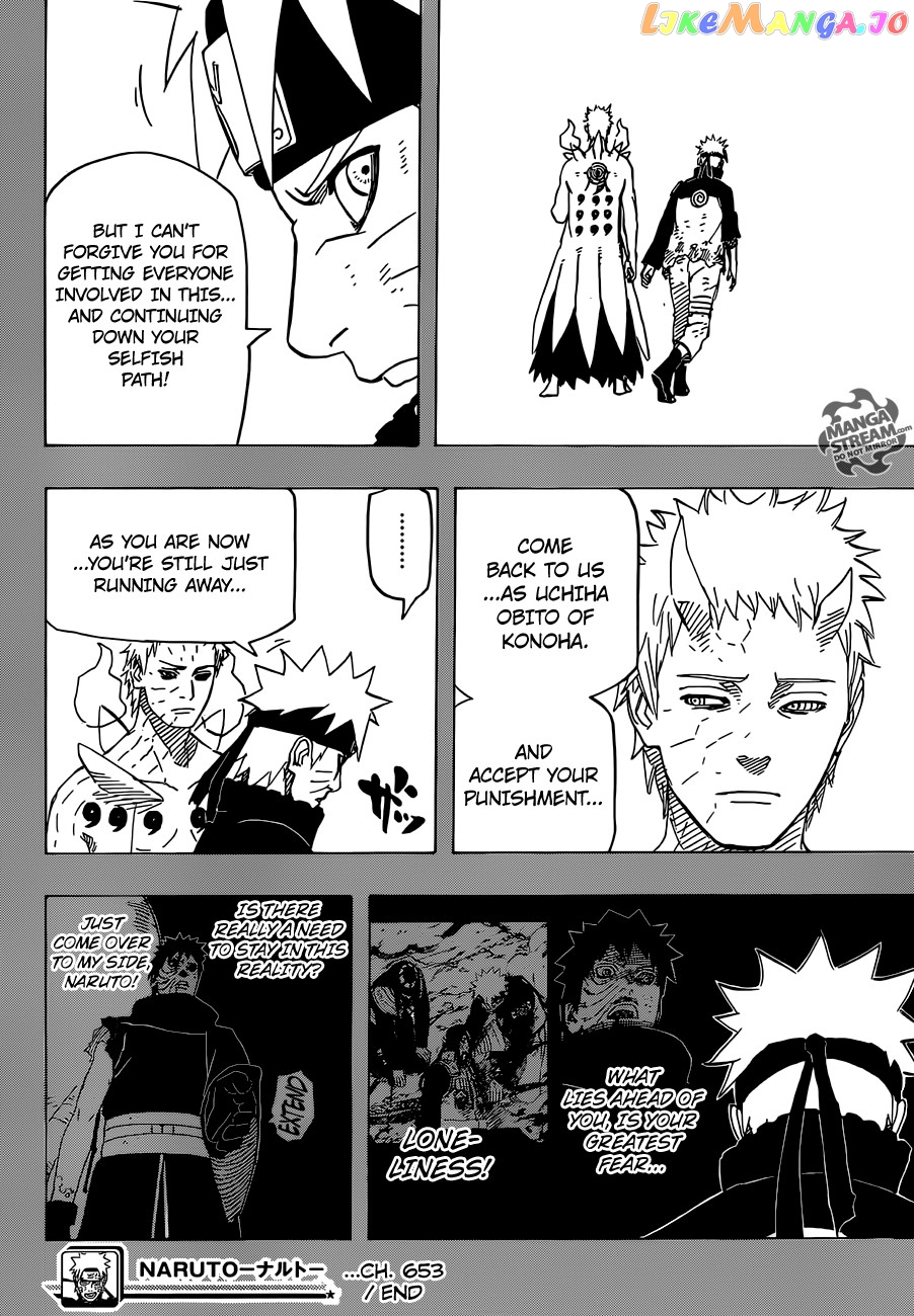 Naruto - Manga Chapter 653 - page 20