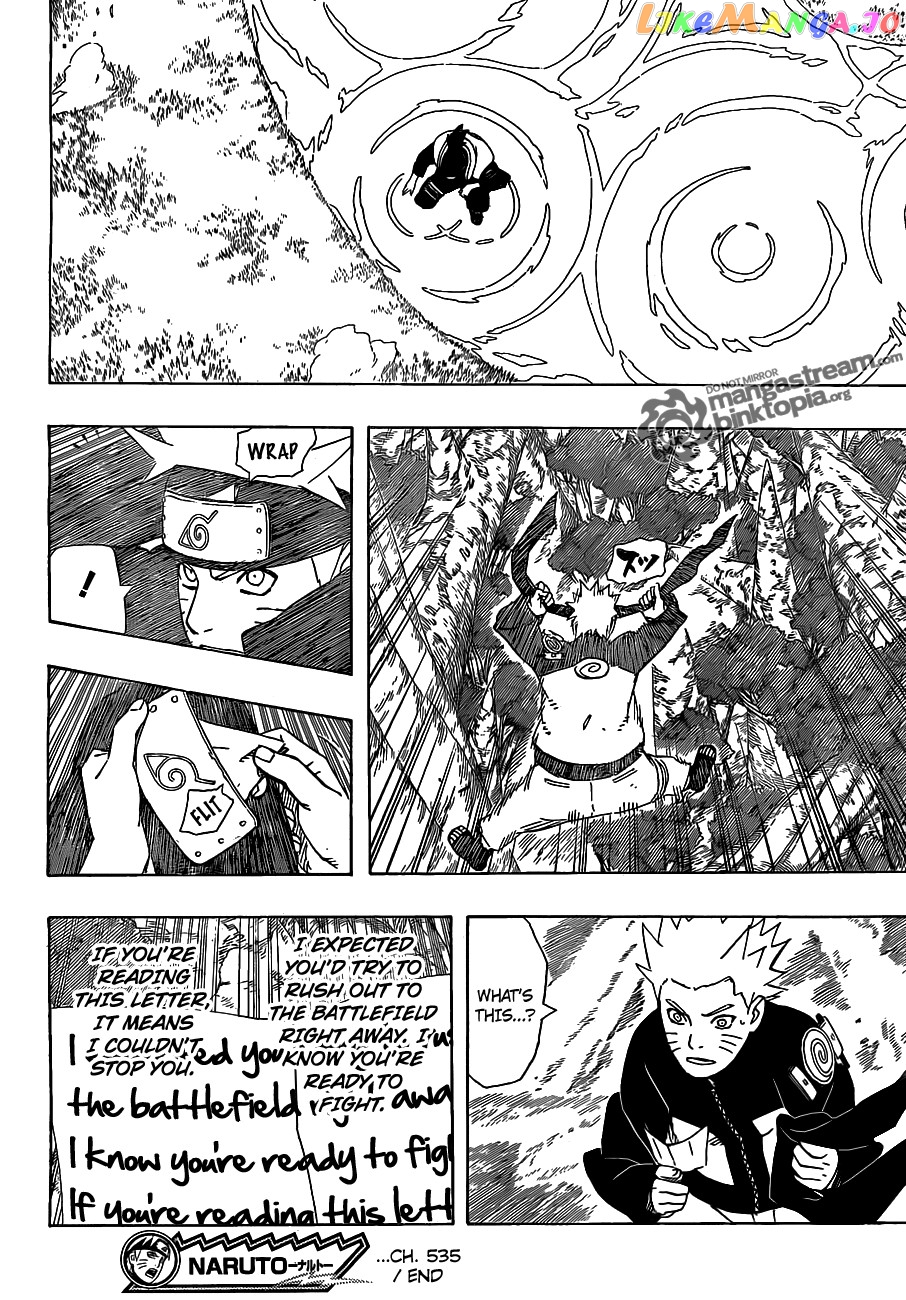 Naruto - Manga Chapter 535 - page 18