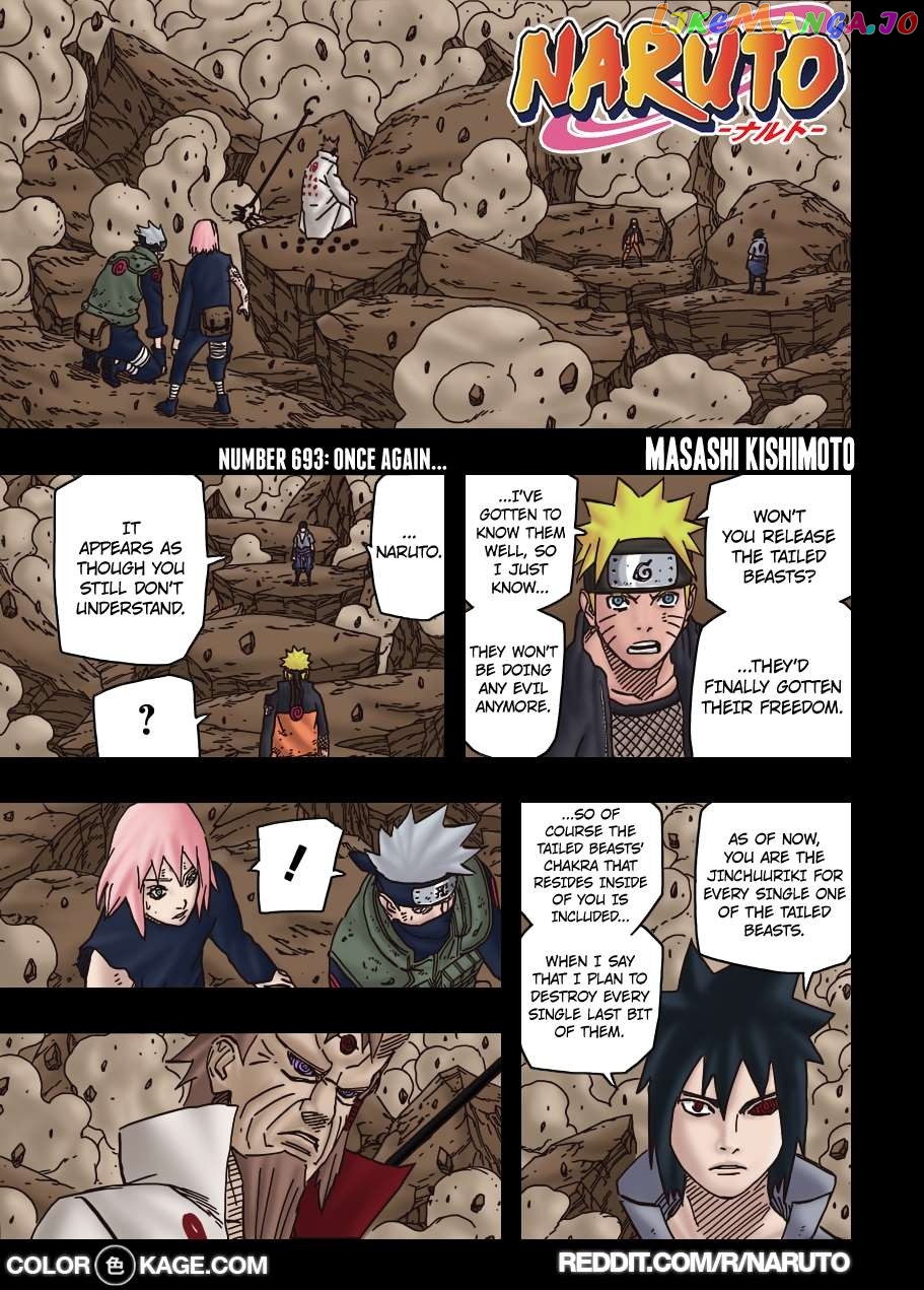 Naruto - Manga Chapter 693.5 - page 2
