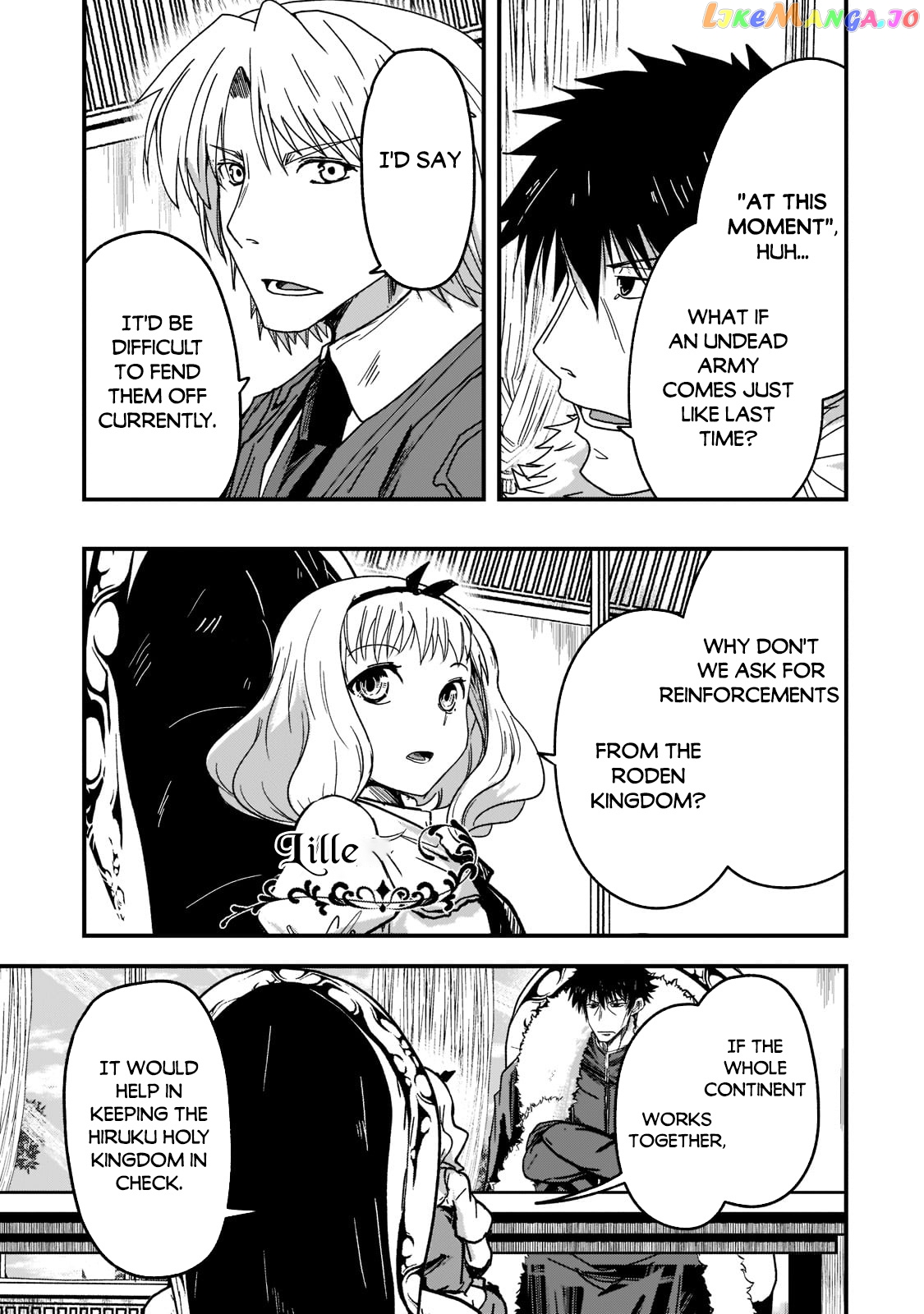 Gaikotsu Kishi-sama, Tadaima Isekai e Odekake-chuu chapter 55.1 - page 4