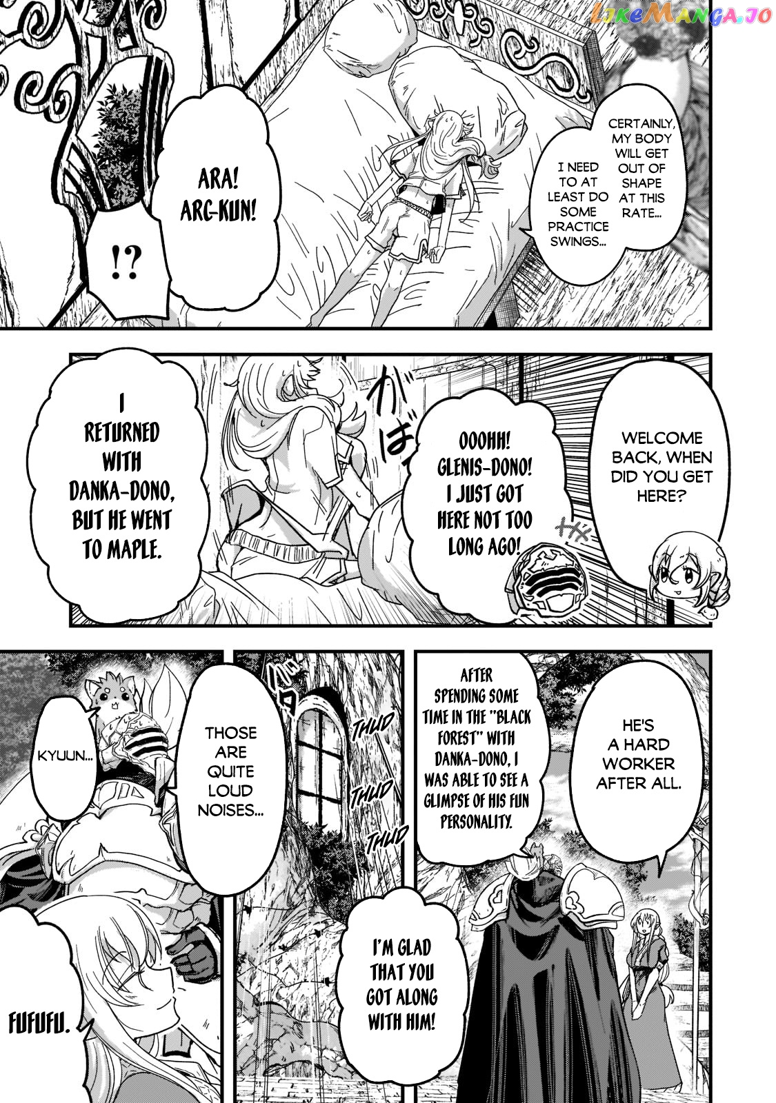 Gaikotsu Kishi-sama, Tadaima Isekai e Odekake-chuu chapter 55.2 - page 7