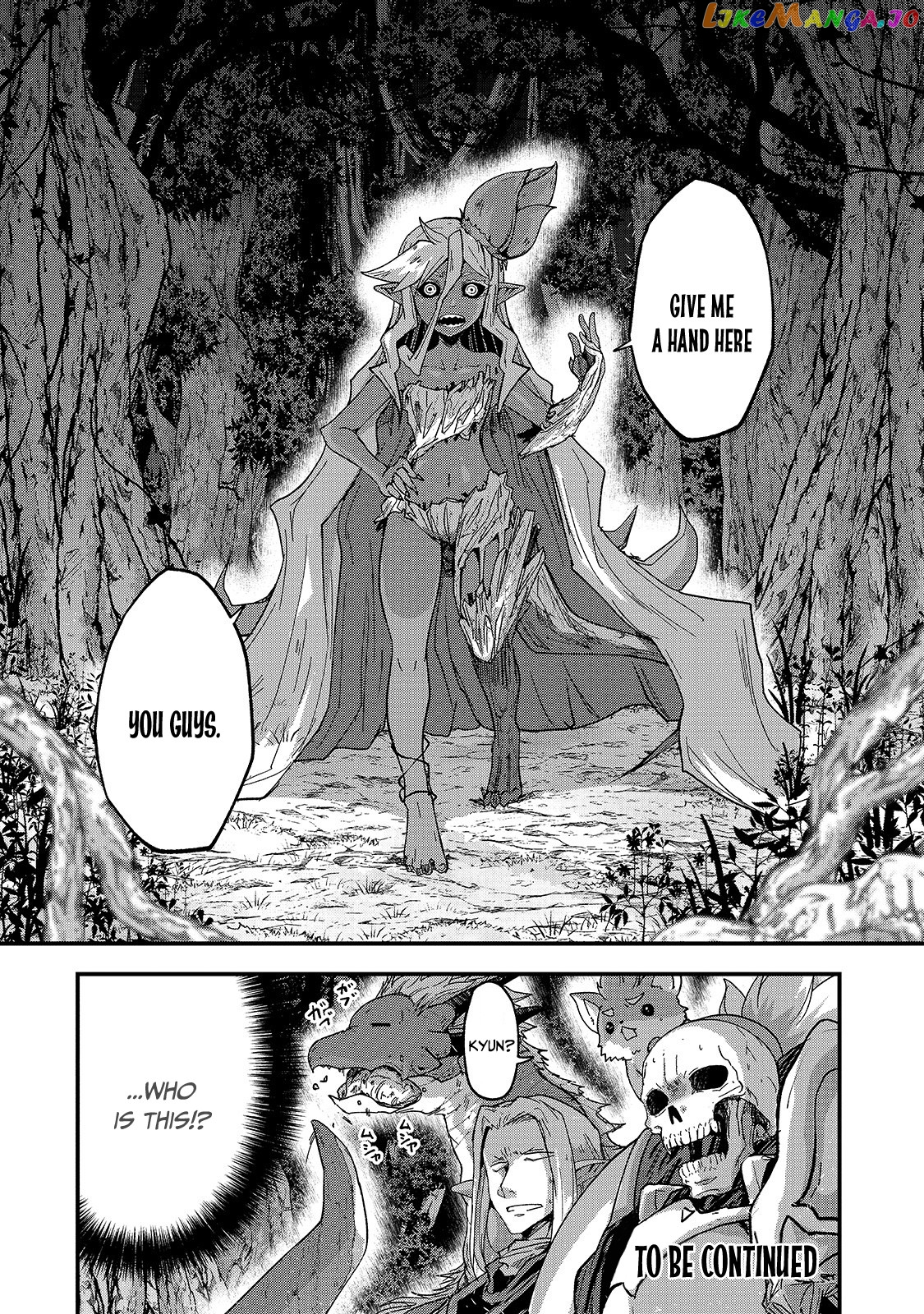 Gaikotsu Kishi-sama, Tadaima Isekai e Odekake-chuu chapter 45 - page 37