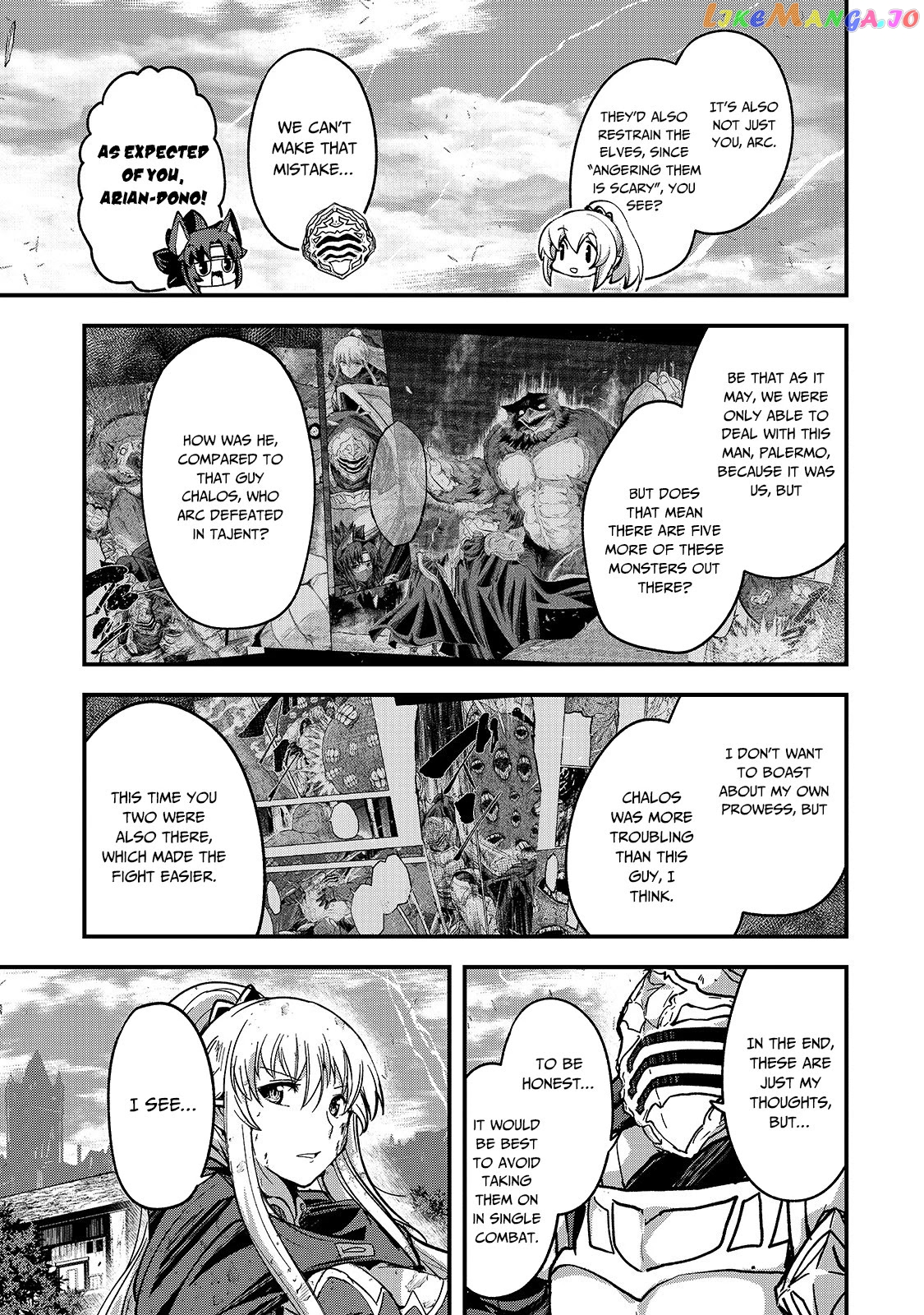 Gaikotsu Kishi-sama, Tadaima Isekai e Odekake-chuu chapter 42 - page 4