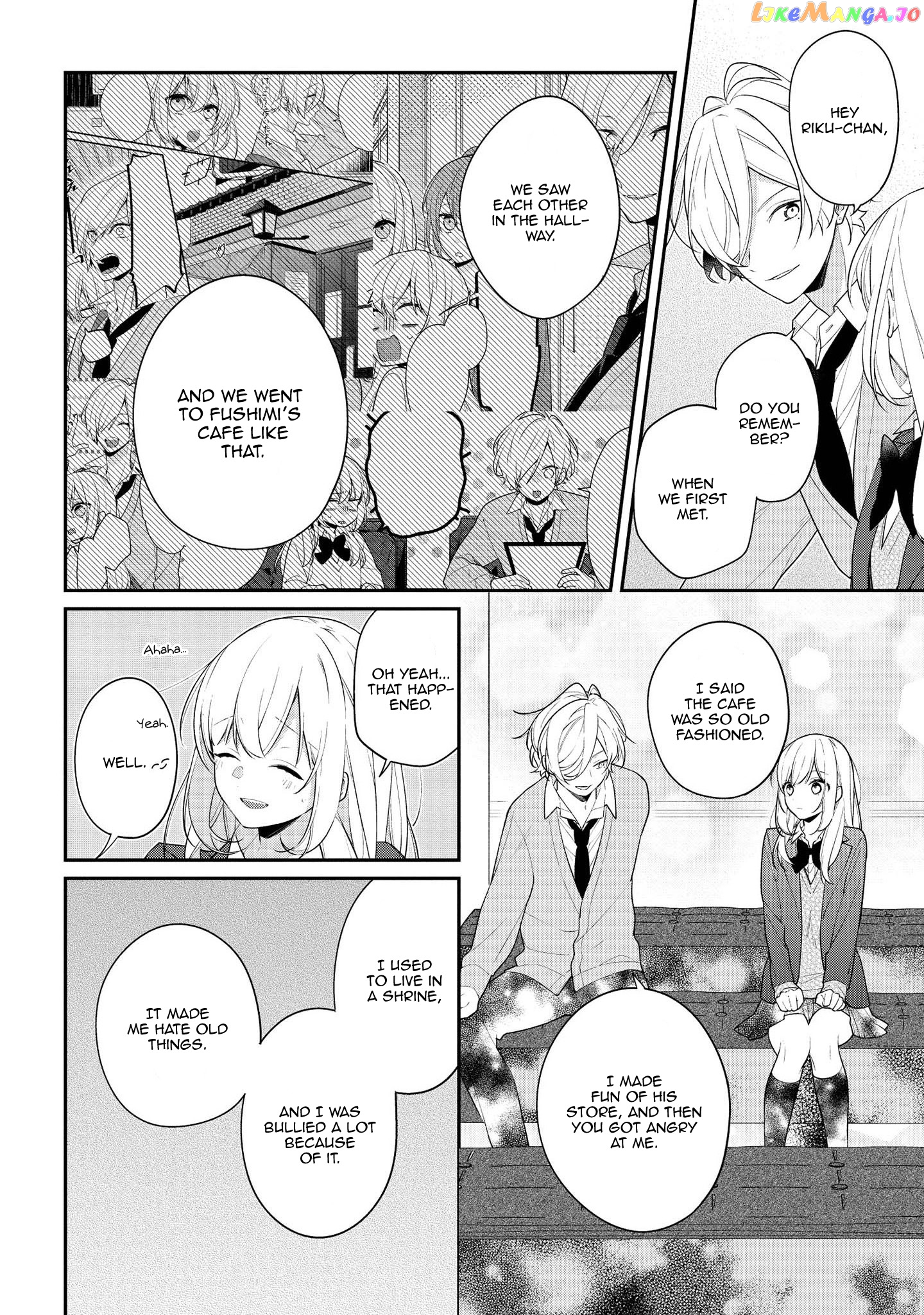 Hokago Wa Kissaten De chapter 36 - page 8