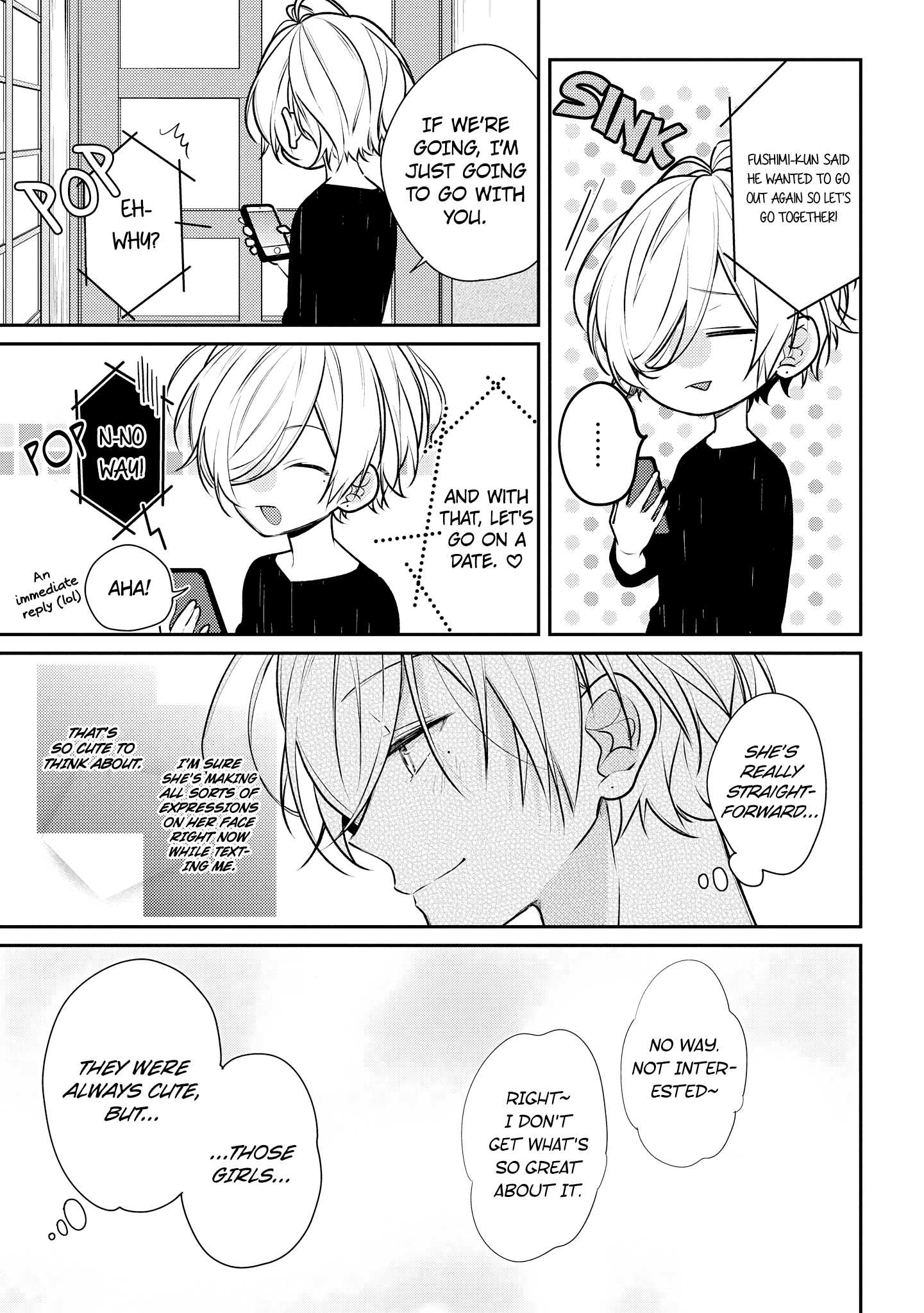 Hokago Wa Kissaten De chapter 14.5 - page 7