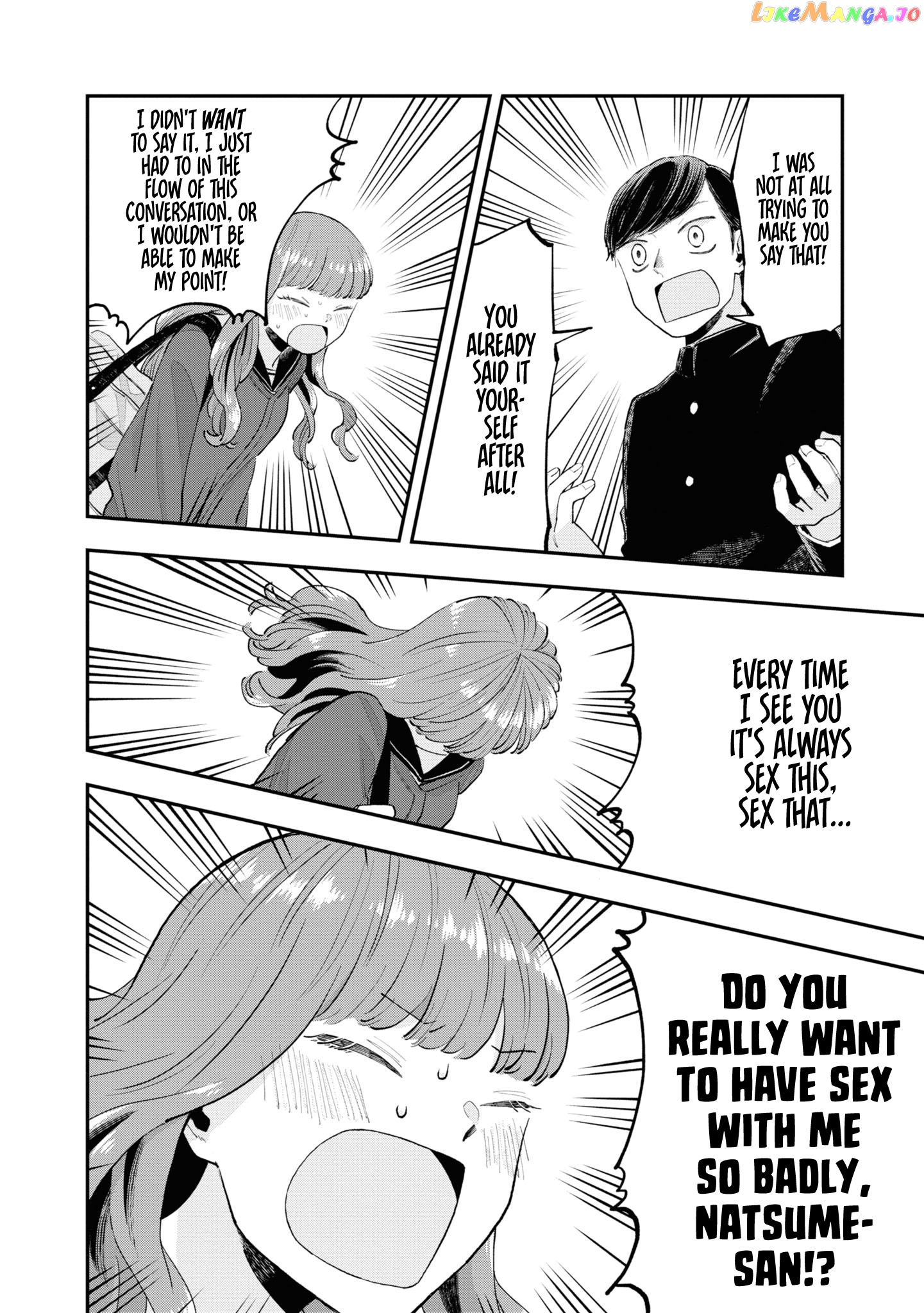 The Overly Straightforward Natsume-Kun Can’t Properly Confess chapter 3 - page 10