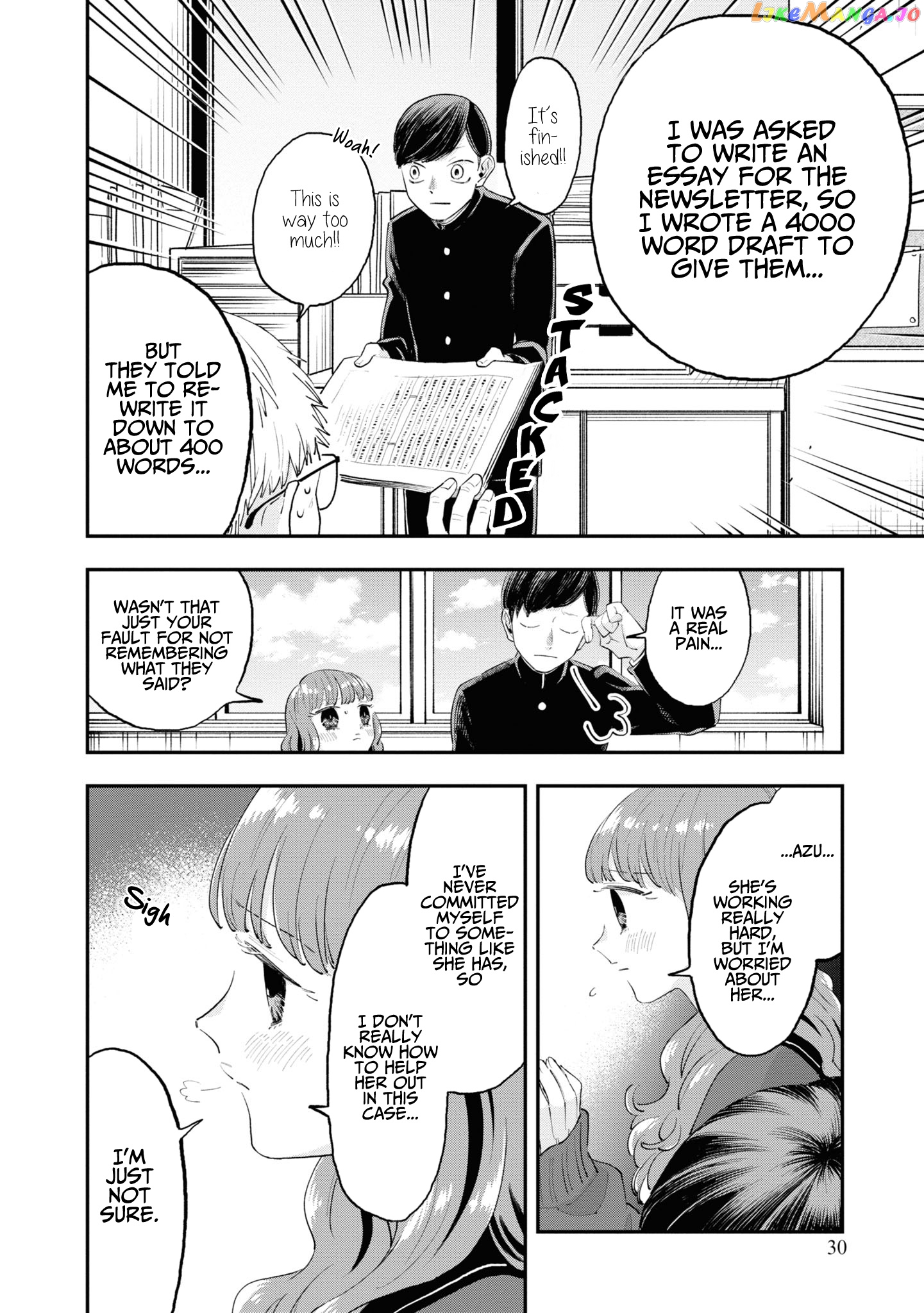 The Overly Straightforward Natsume-Kun Can’t Properly Confess chapter 3 - page 4