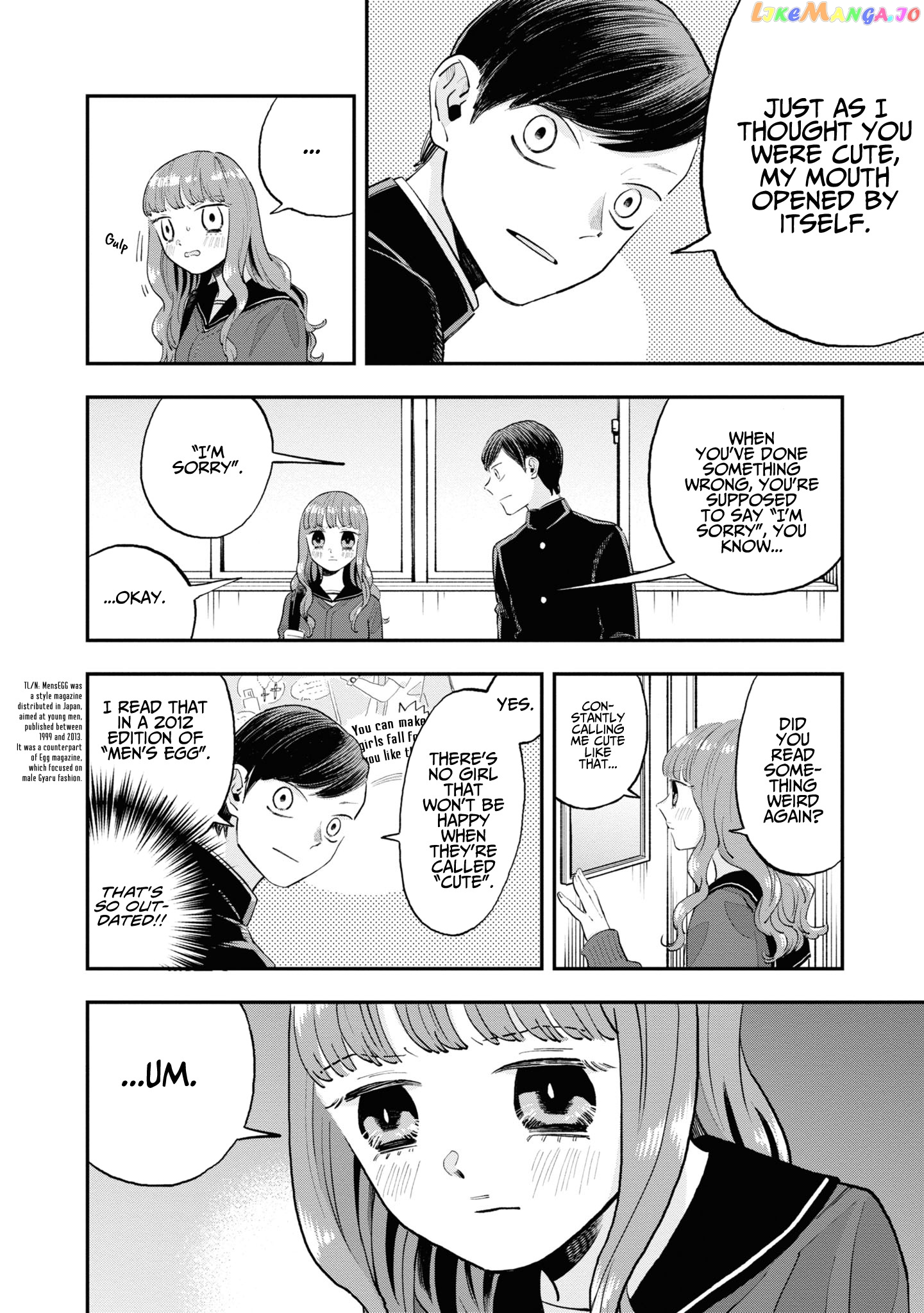 The Overly Straightforward Natsume-Kun Can’t Properly Confess chapter 3 - page 6