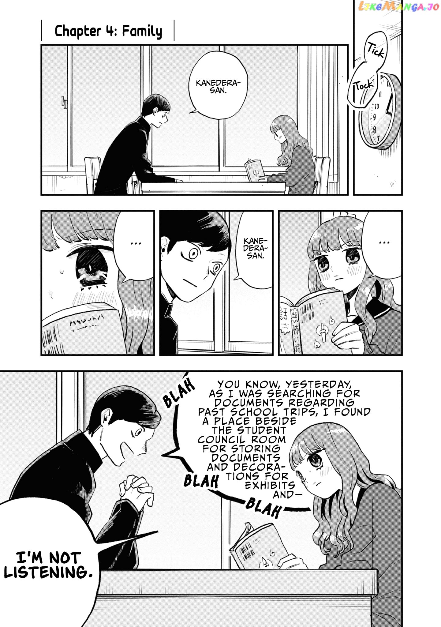 The Overly Straightforward Natsume-Kun Can’t Properly Confess chapter 4 - page 1