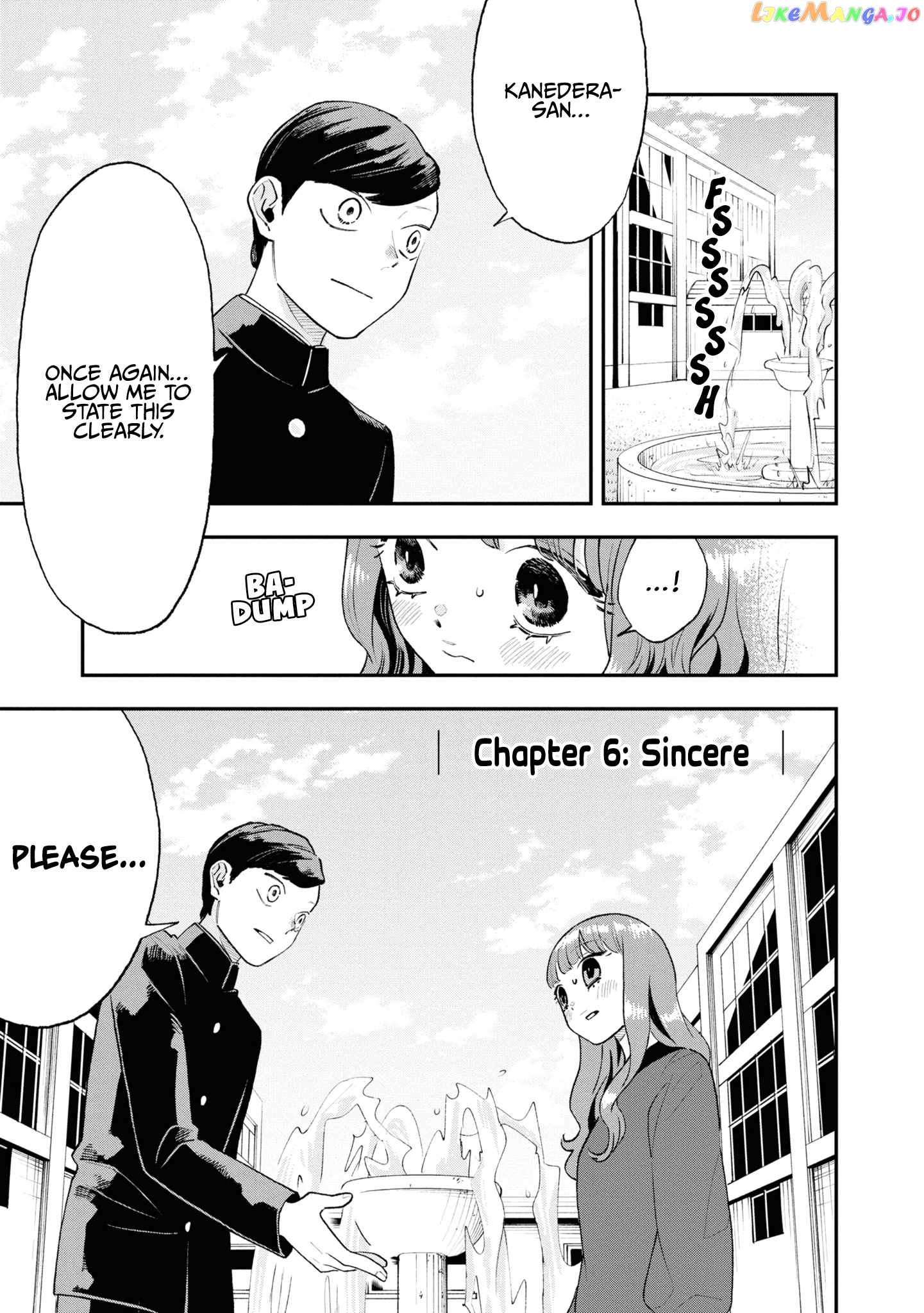 The Overly Straightforward Natsume-Kun Can’t Properly Confess chapter 6 - page 1