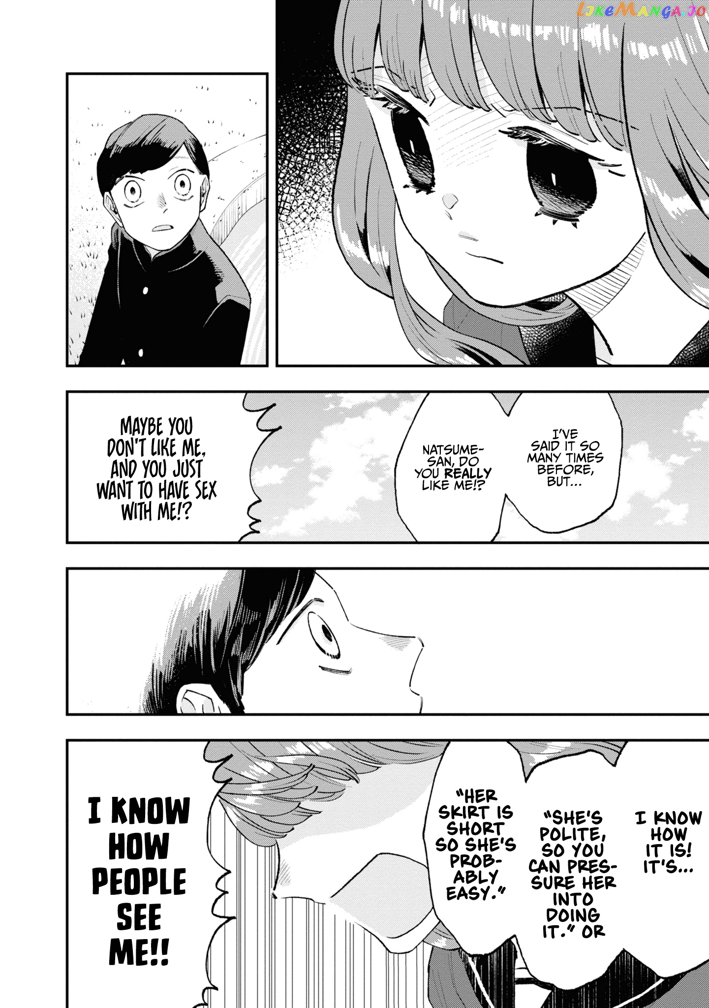 The Overly Straightforward Natsume-Kun Can’t Properly Confess chapter 6 - page 10