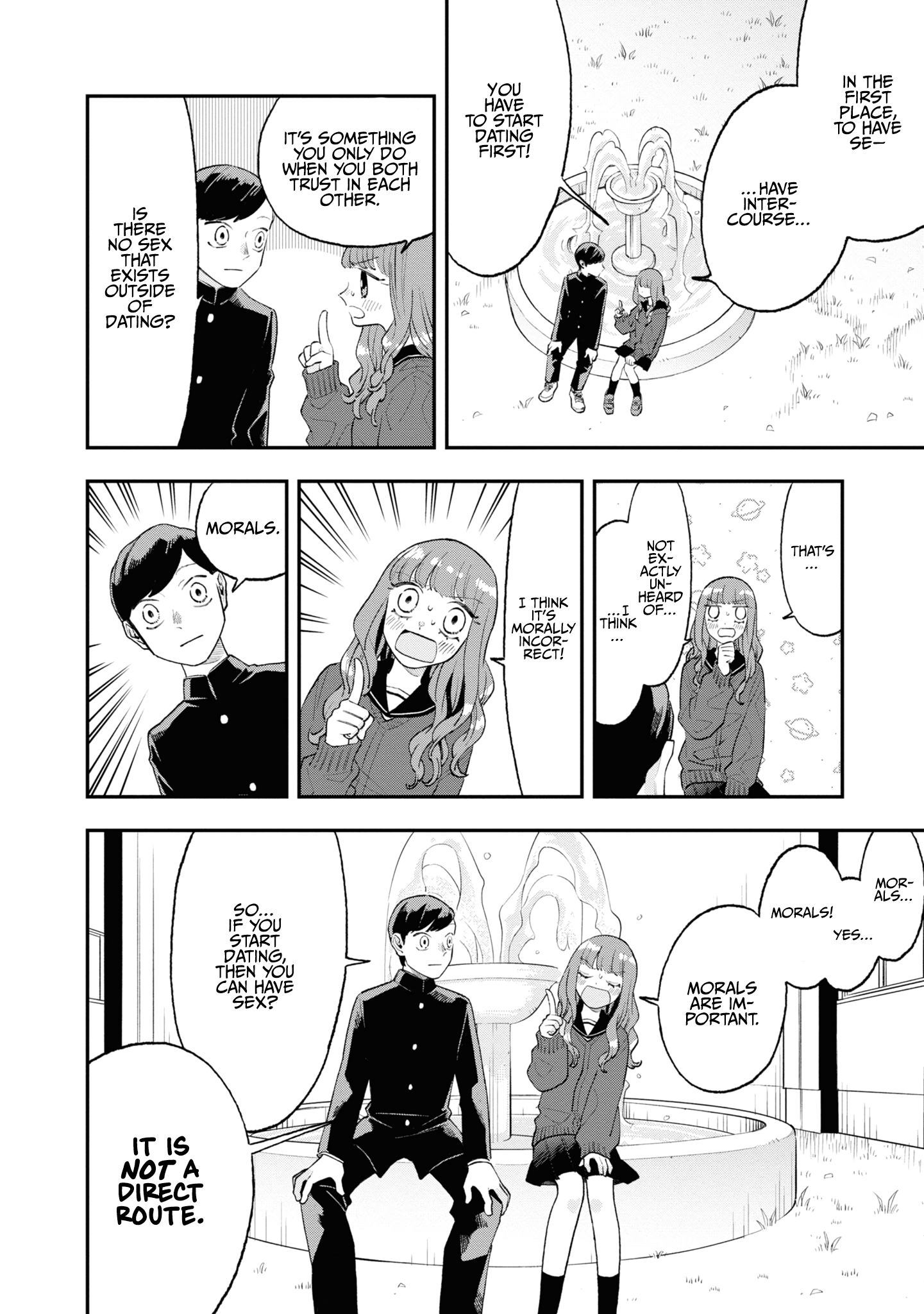 The Overly Straightforward Natsume-Kun Can’t Properly Confess chapter 6 - page 6