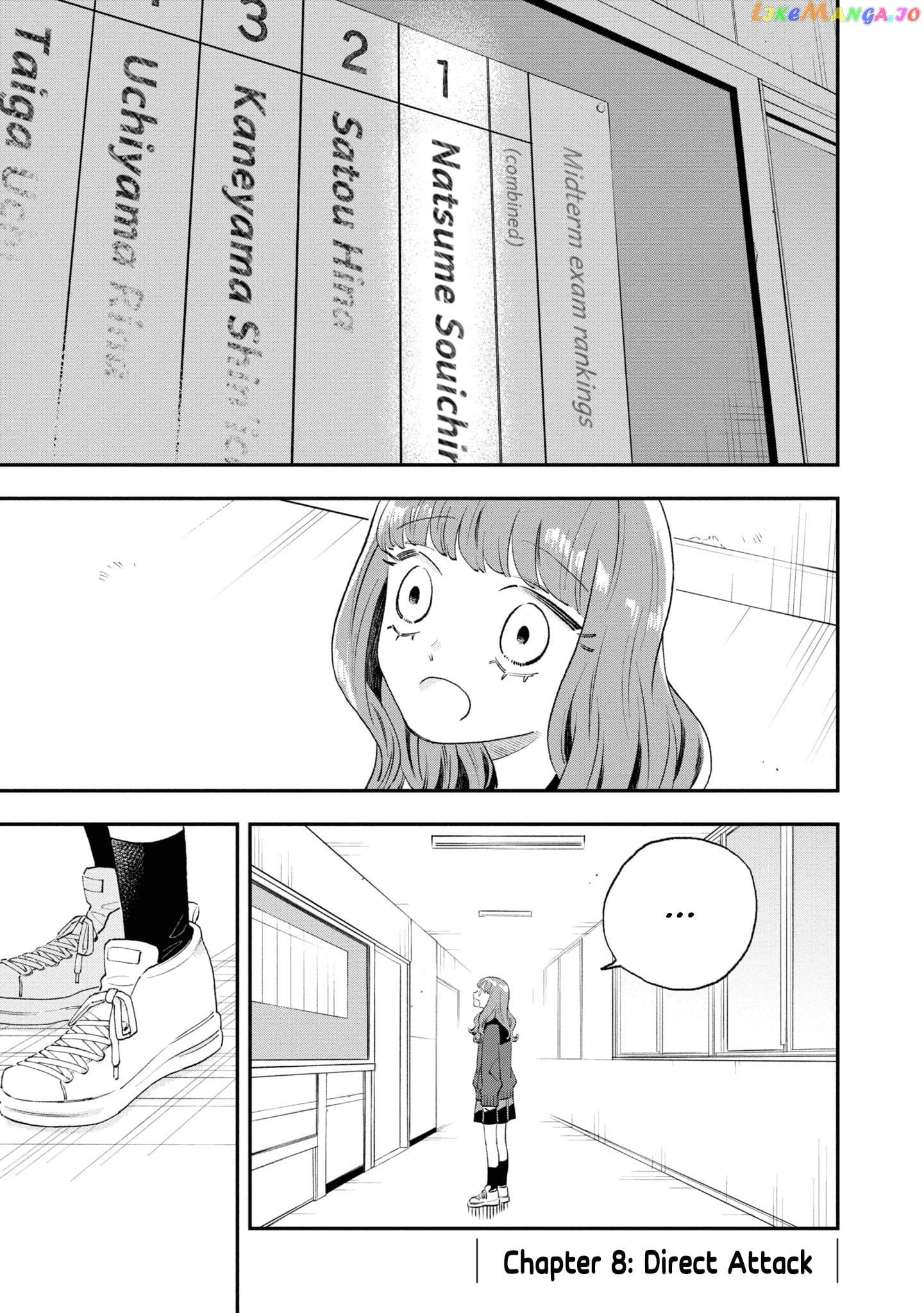 The Overly Straightforward Natsume-Kun Can’t Properly Confess chapter 8 - page 1