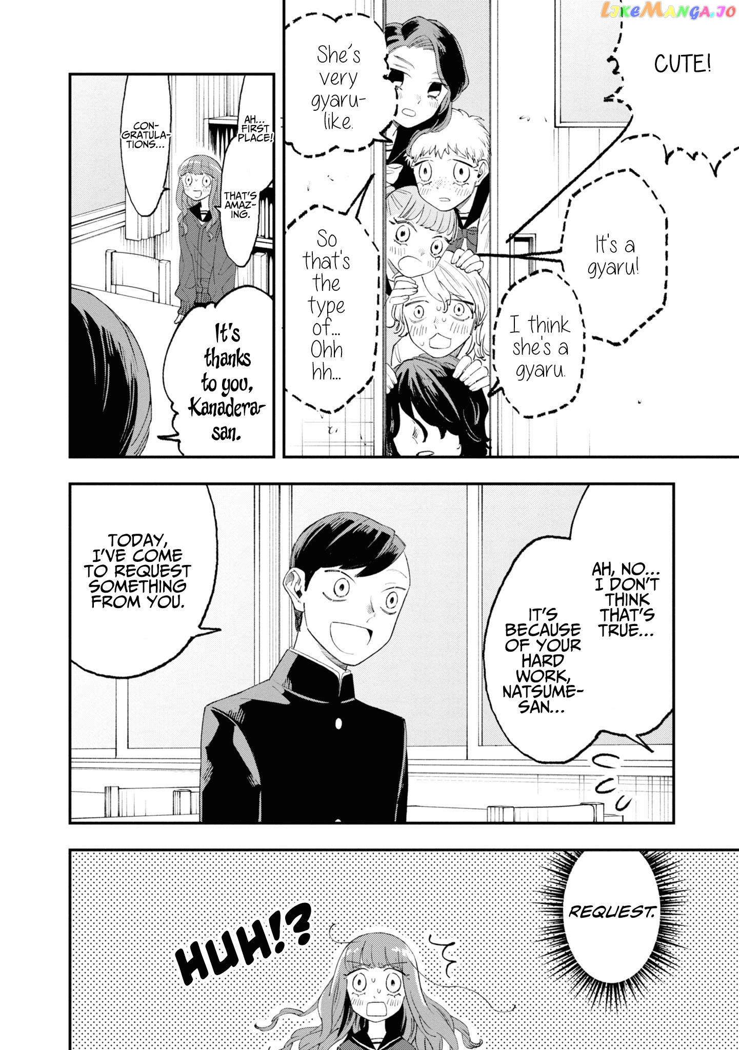 The Overly Straightforward Natsume-Kun Can’t Properly Confess chapter 8 - page 12