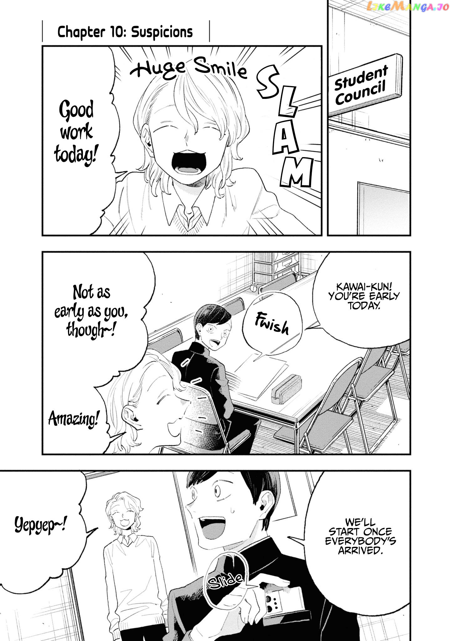 The Overly Straightforward Natsume-Kun Can’t Properly Confess chapter 10 - page 1