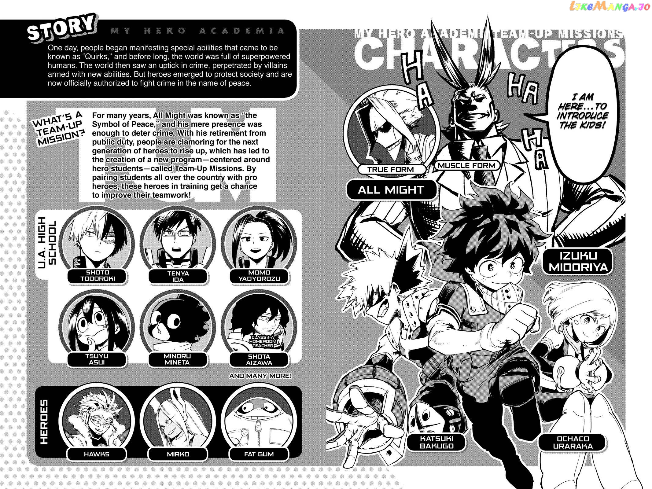 My Hero Academia - Team-Up Missions Chapter 0.1 - page 5
