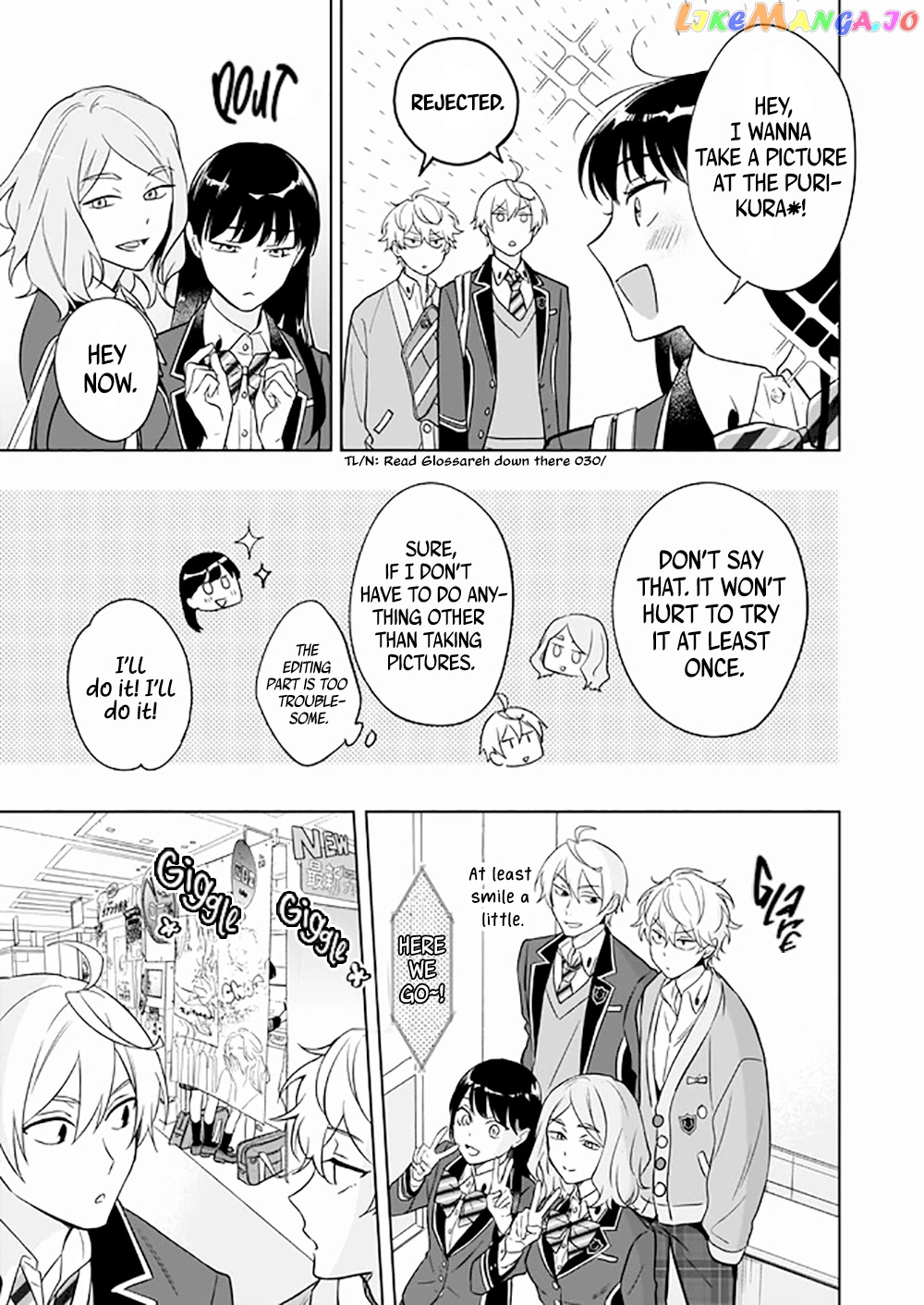 I Realized I Am The Younger Brother Of The Protagonist In A Bl Game chapter 10.5 - page 3
