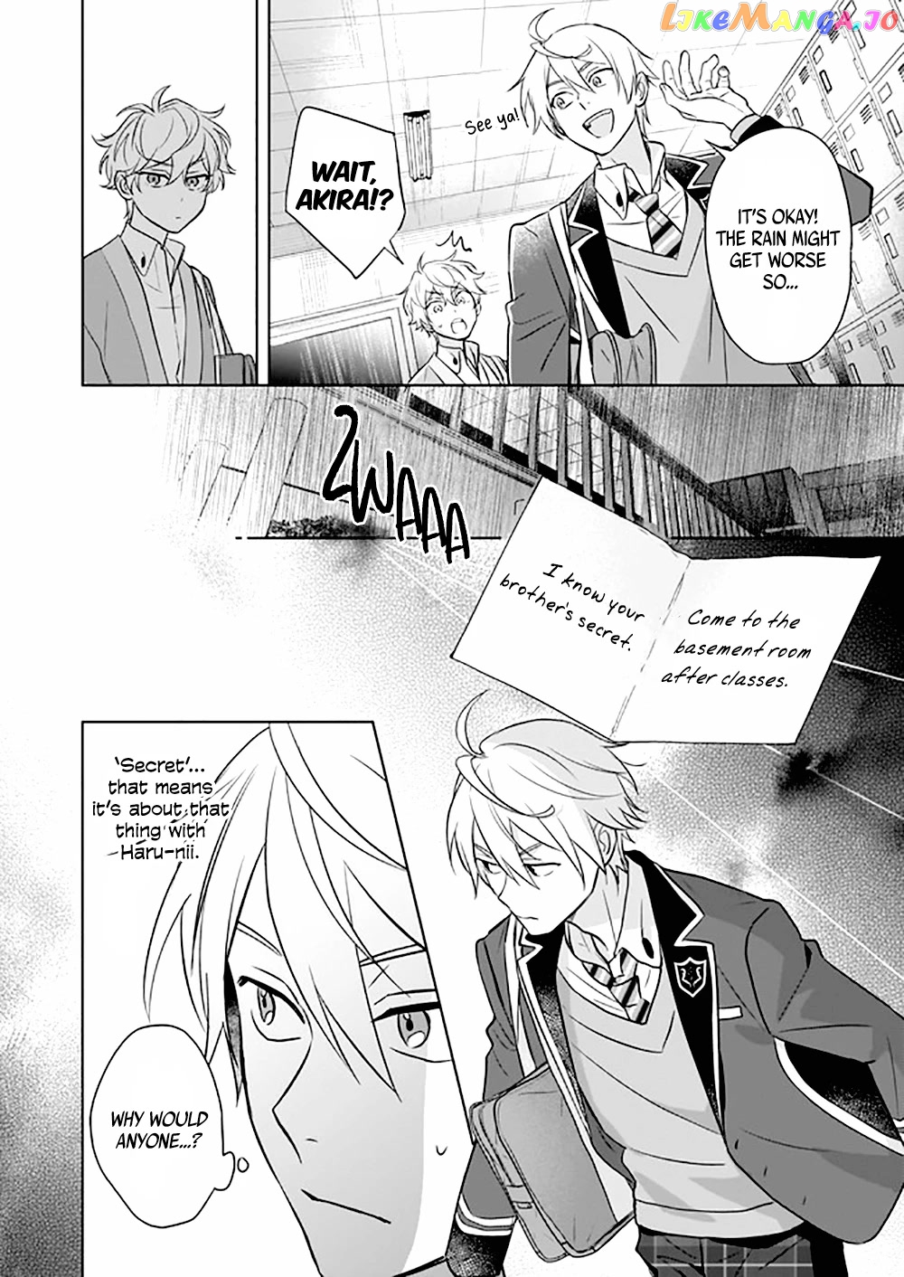 I Realized I Am The Younger Brother Of The Protagonist In A Bl Game chapter 11 - page 3