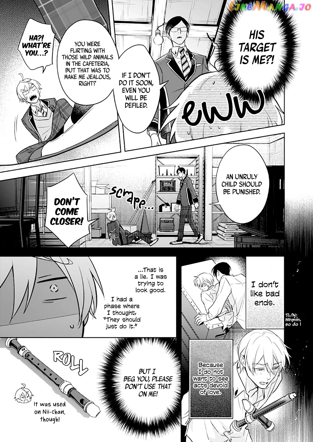 I Realized I Am The Younger Brother Of The Protagonist In A Bl Game chapter 11 - page 8