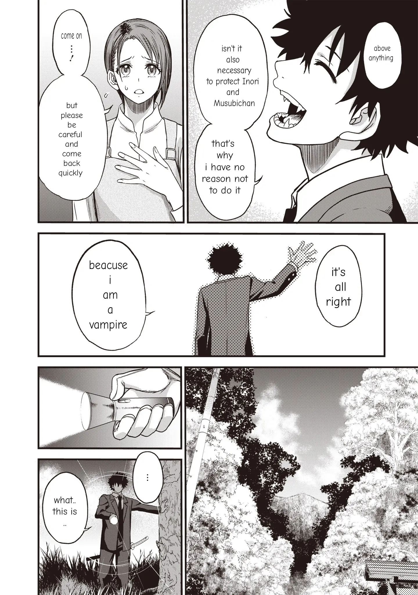 Setsuri Kyoujin Taisen Vampire Myst chapter 1 - page 24