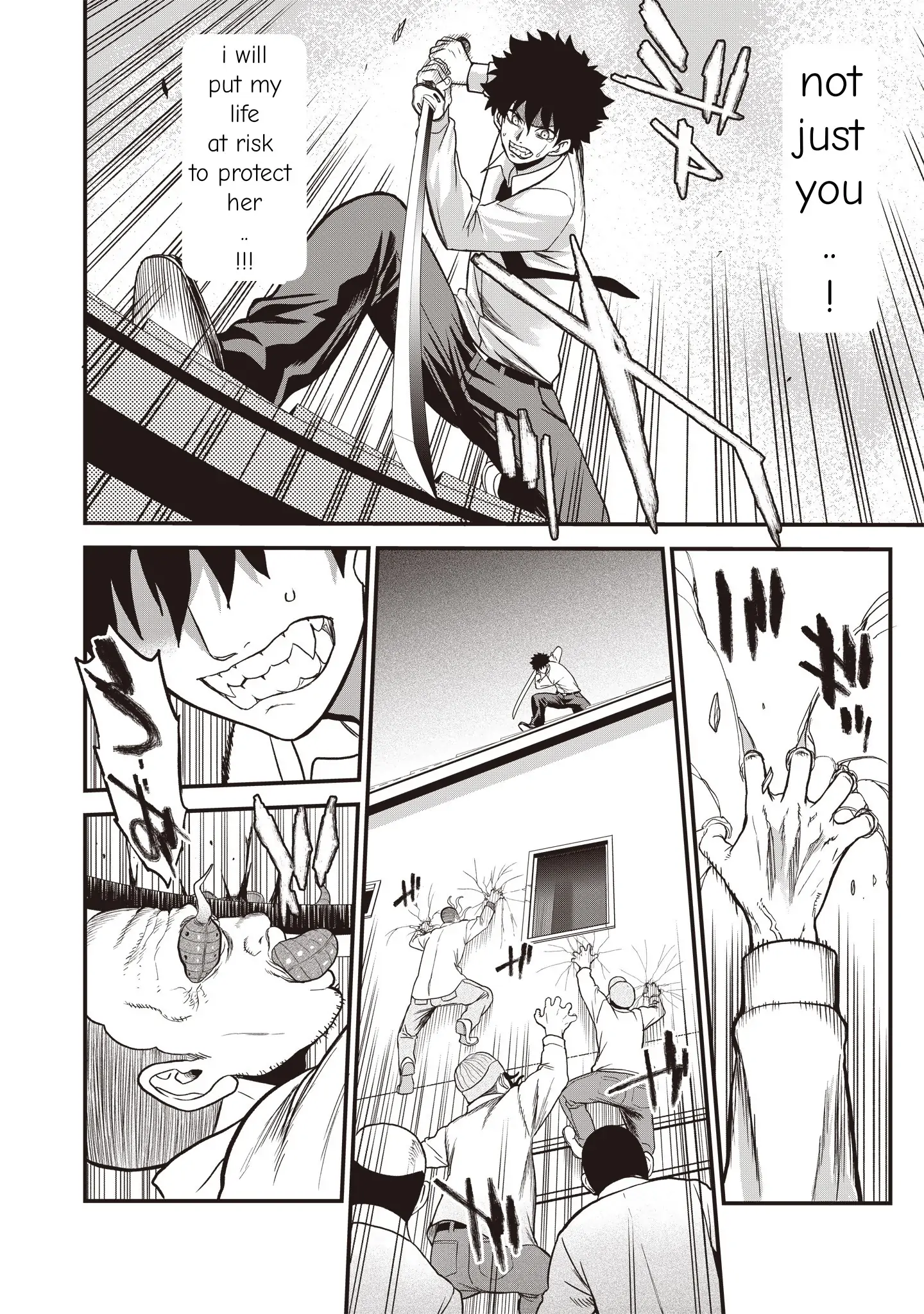 Setsuri Kyoujin Taisen Vampire Myst chapter 1 - page 36