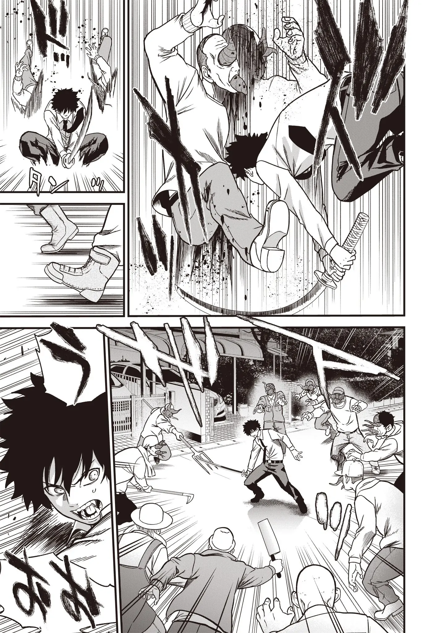 Setsuri Kyoujin Taisen Vampire Myst chapter 1 - page 37