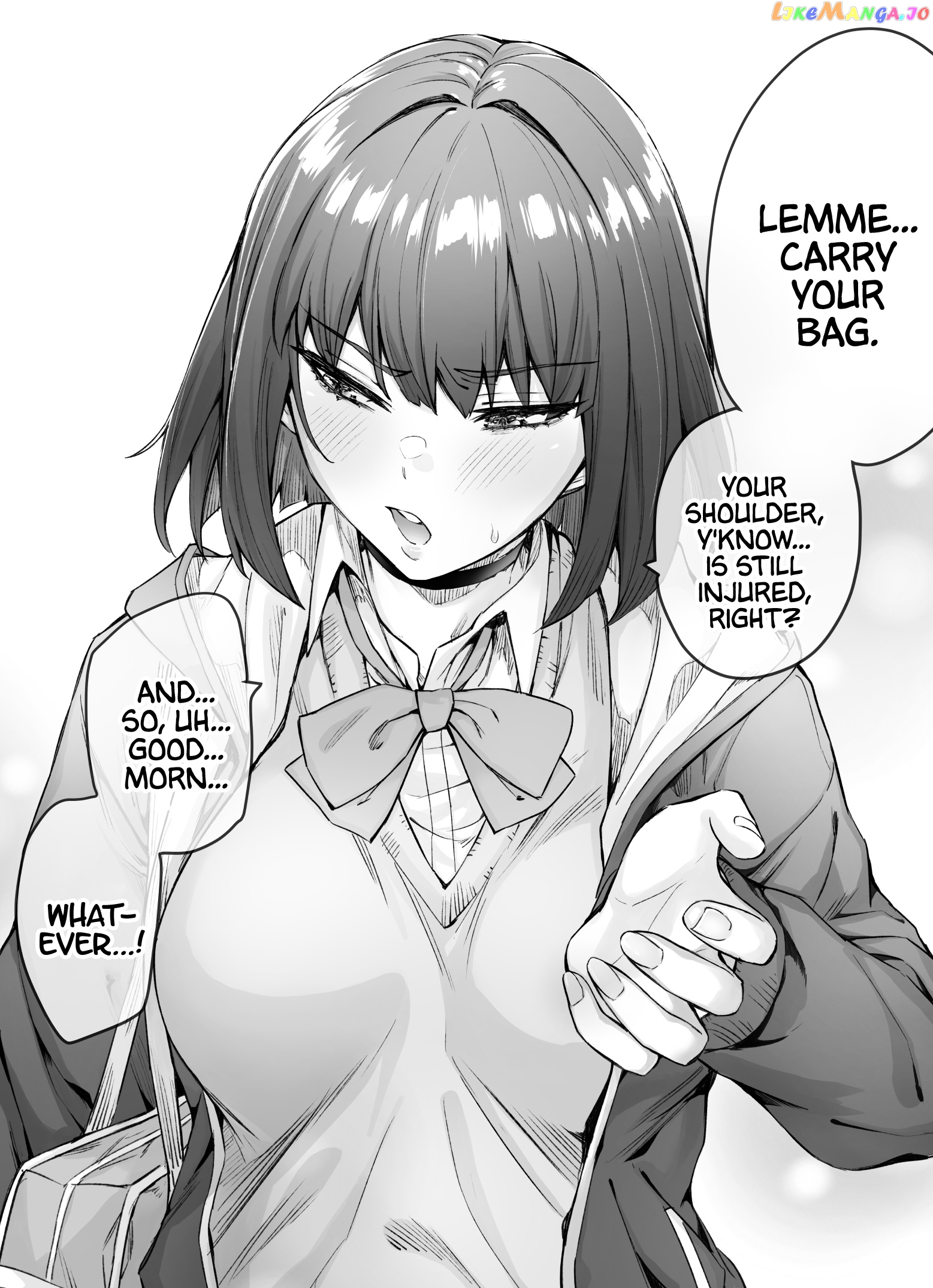 The Tsuntsuntsuntsuntsuntsun Tsuntsuntsuntsuntsundere Girl Getting Less And Less Tsun Day By Day chapter 12 - page 2