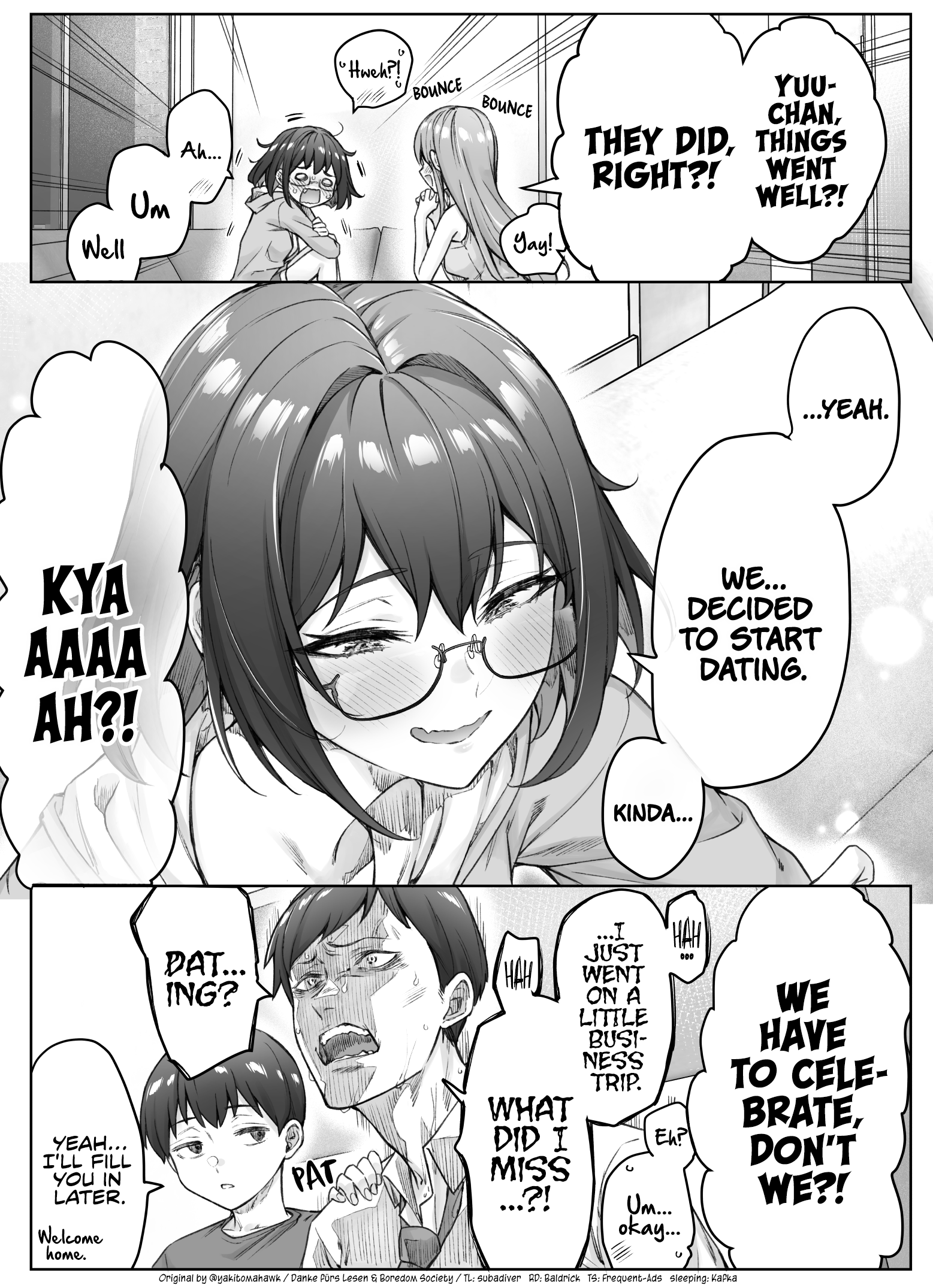 The Tsuntsuntsuntsuntsuntsun Tsuntsuntsuntsuntsundere Girl Getting Less And Less Tsun Day By Day chapter 55 - page 2