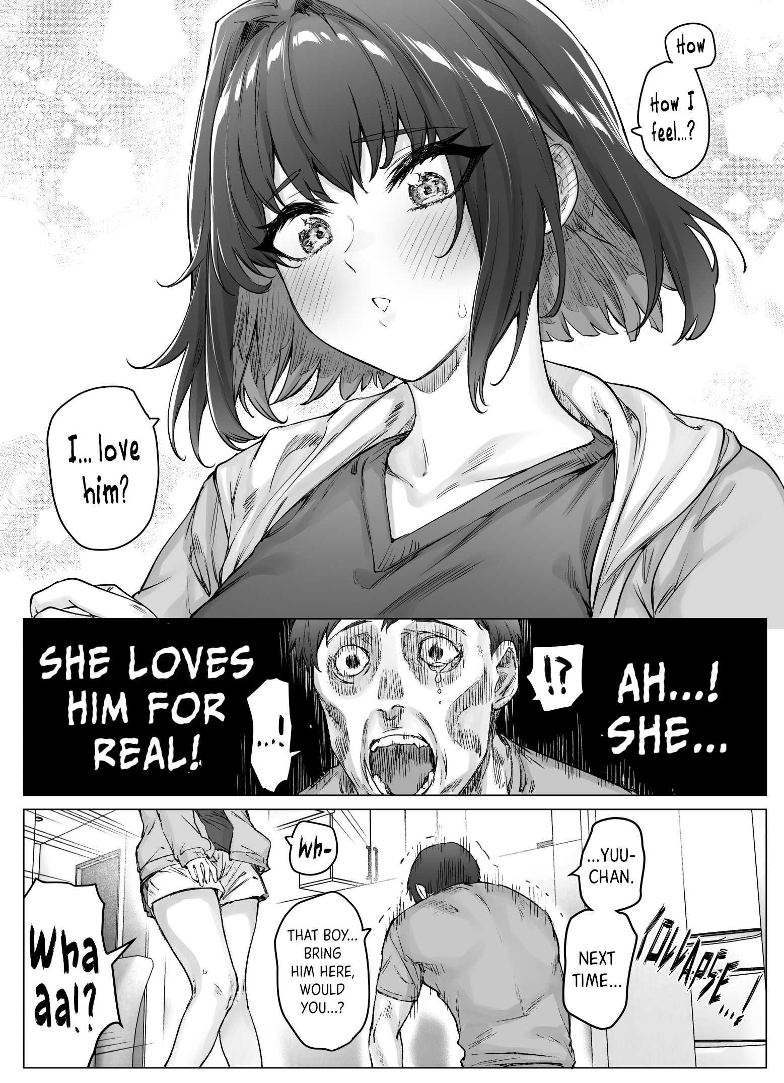 The Tsuntsuntsuntsuntsuntsun Tsuntsuntsuntsuntsundere Girl Getting Less And Less Tsun Day By Day chapter 60 - page 2
