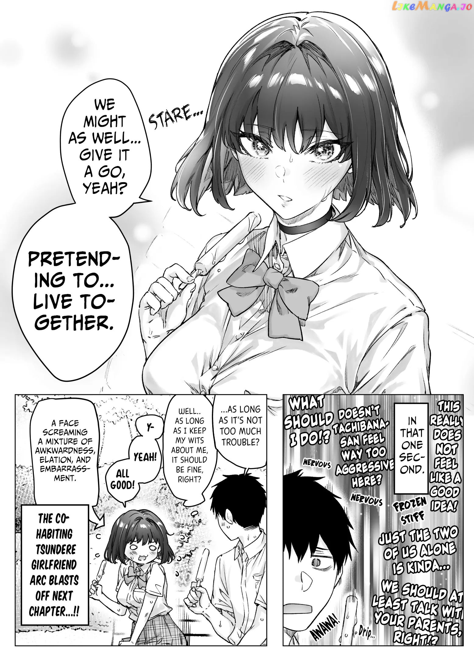The Tsuntsuntsuntsuntsuntsun Tsuntsuntsuntsuntsundere Girl Getting Less And Less Tsun Day By Day chapter 70 - page 2