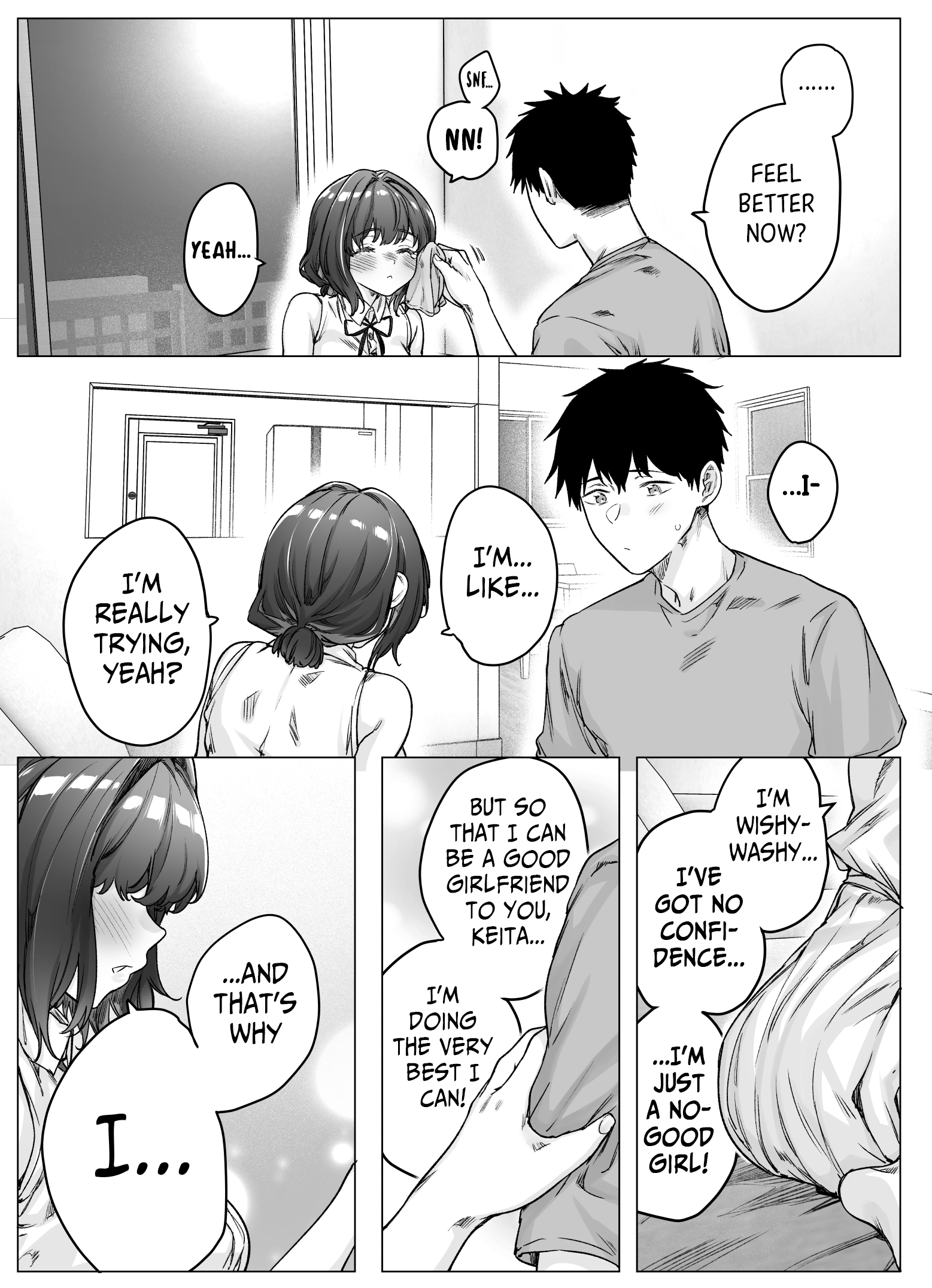 The Tsuntsuntsuntsuntsuntsun Tsuntsuntsuntsuntsundere Girl Getting Less And Less Tsun Day By Day chapter 88 - page 1