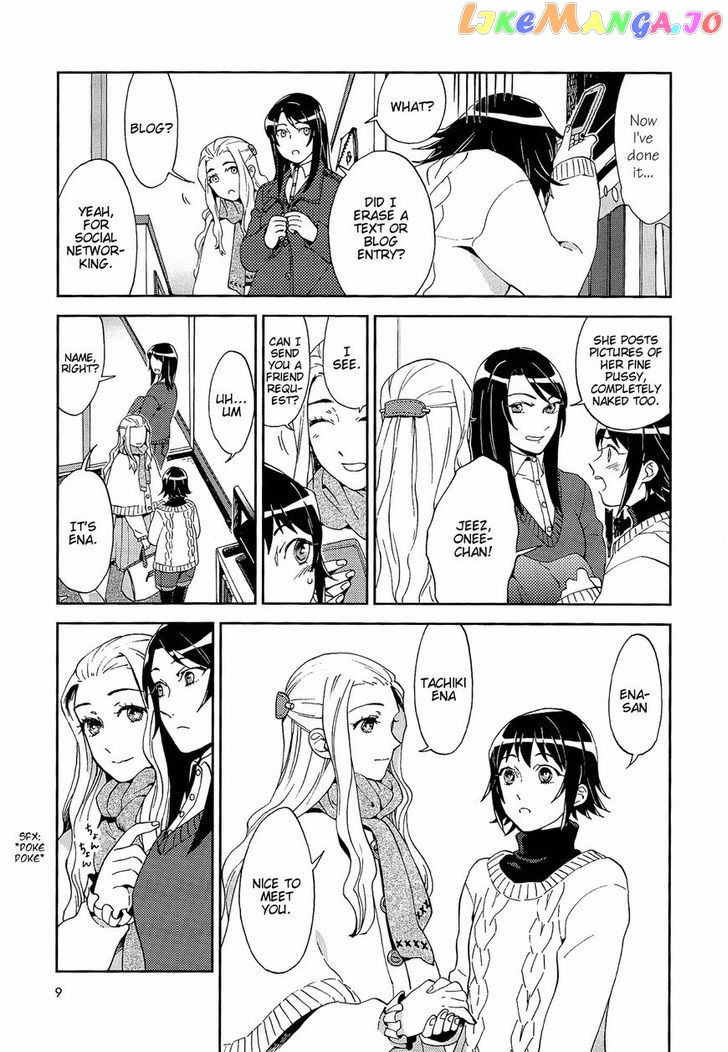 Yuri ni Tanpopo chapter 1 - page 8