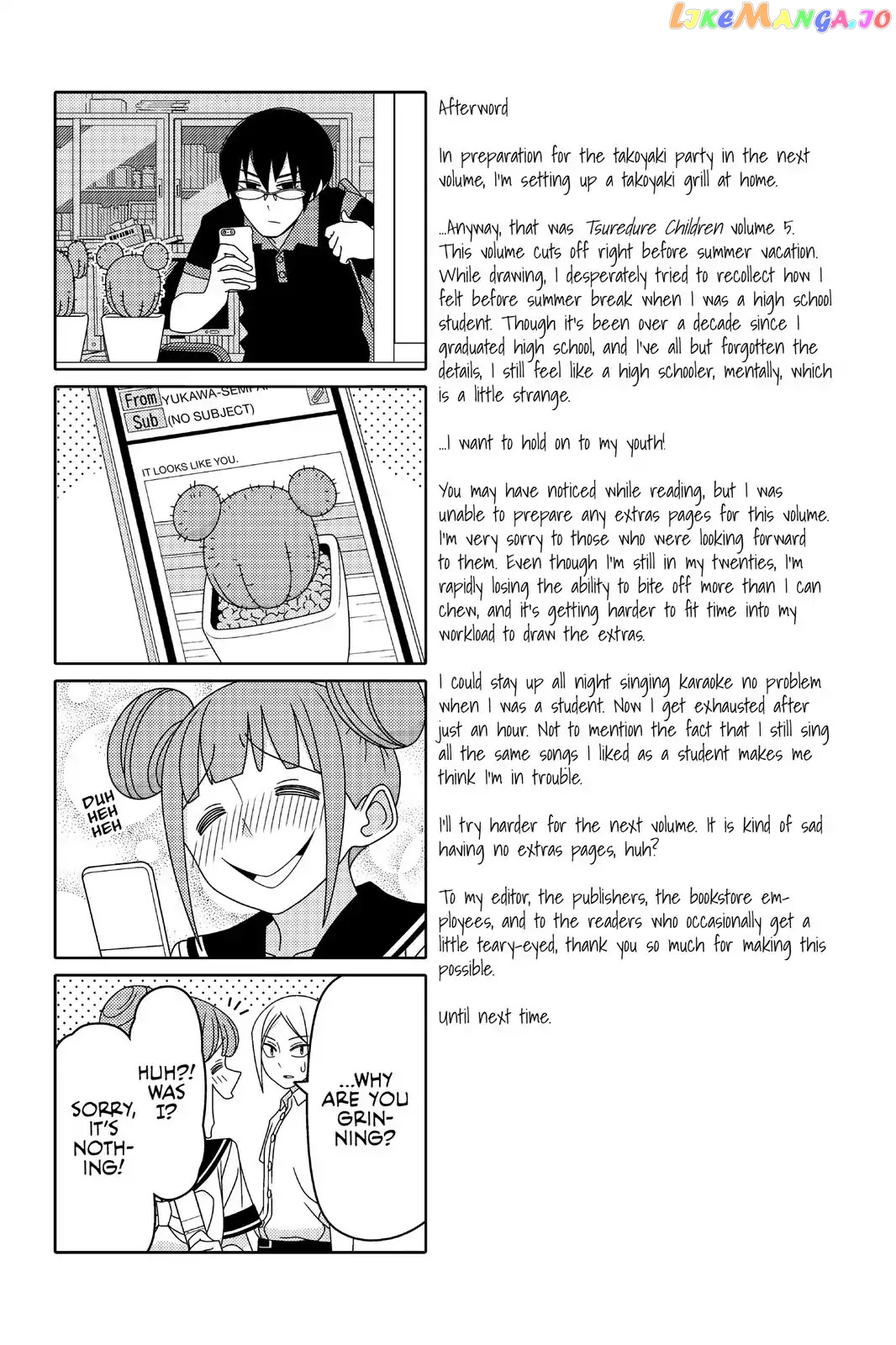 Tsurezure Children chapter 81 - page 14