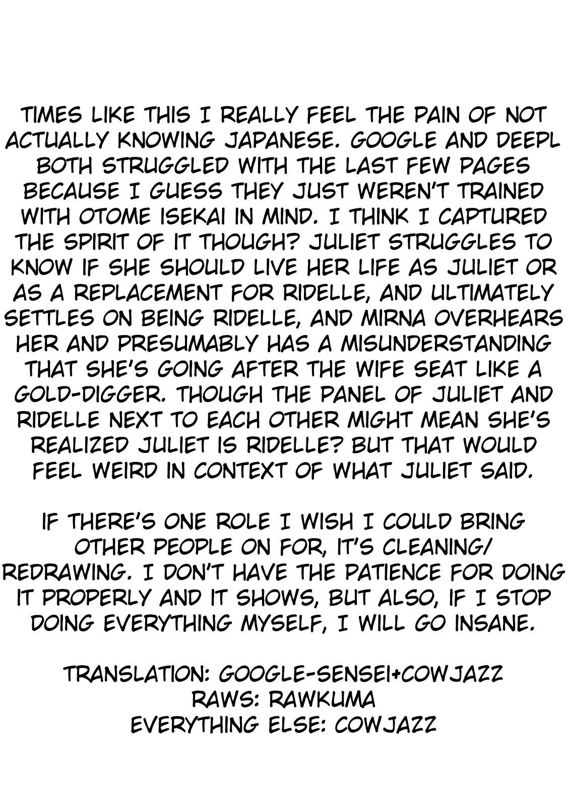 Dear Us Who Used To Be “the Ice Knight And The Failure Princess” chapter 24 - page 29