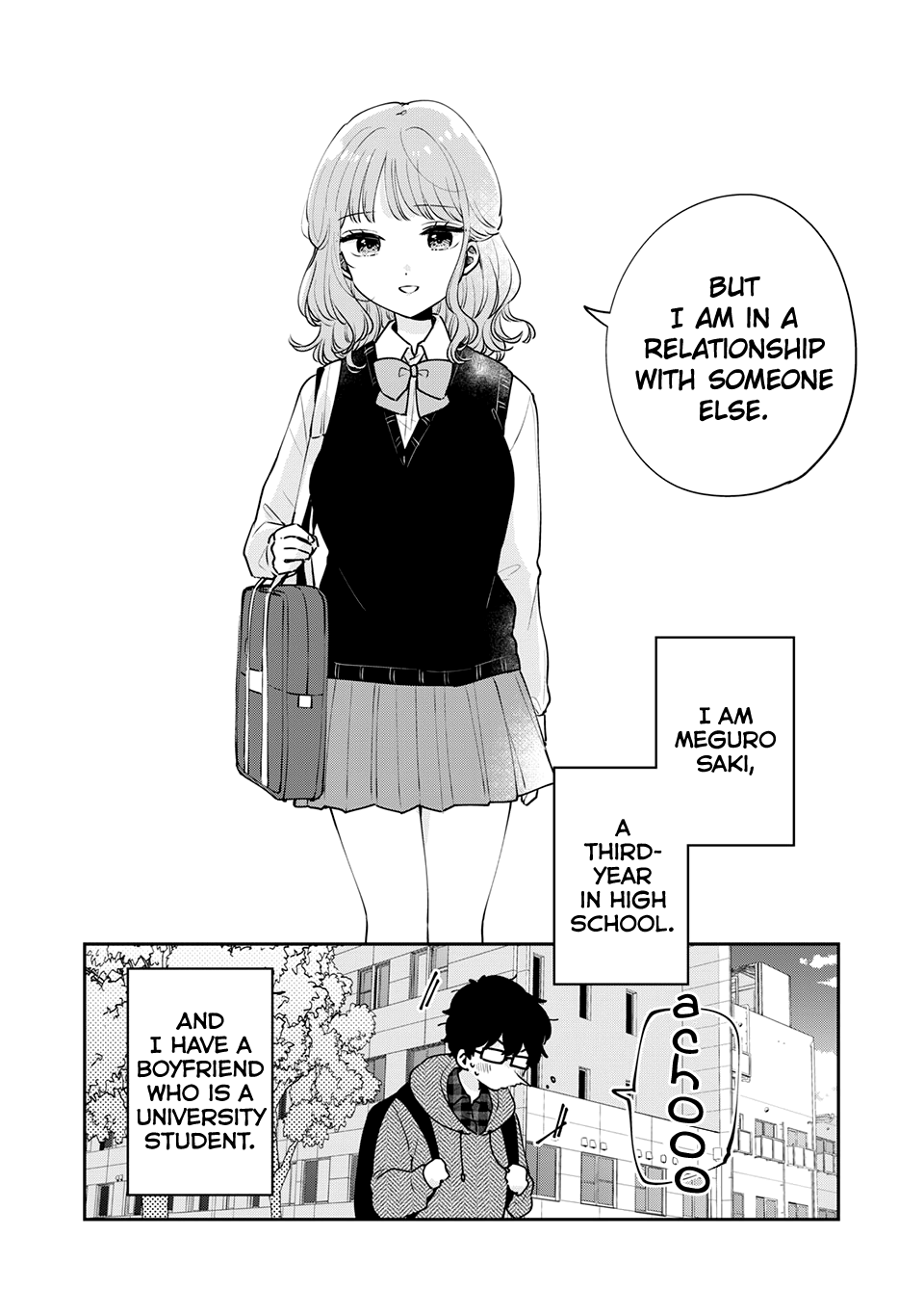It's Not Meguro-san's First Time chapter 53 - page 3