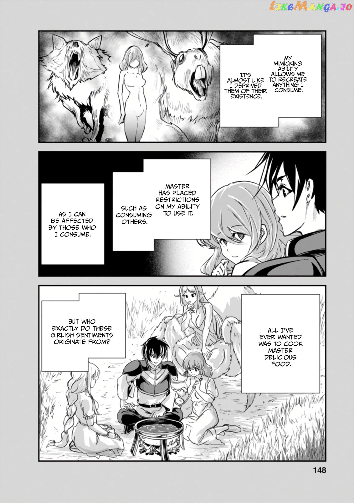 Monster No Goshujin-Sama (Novel) chapter 45.3 - page 3